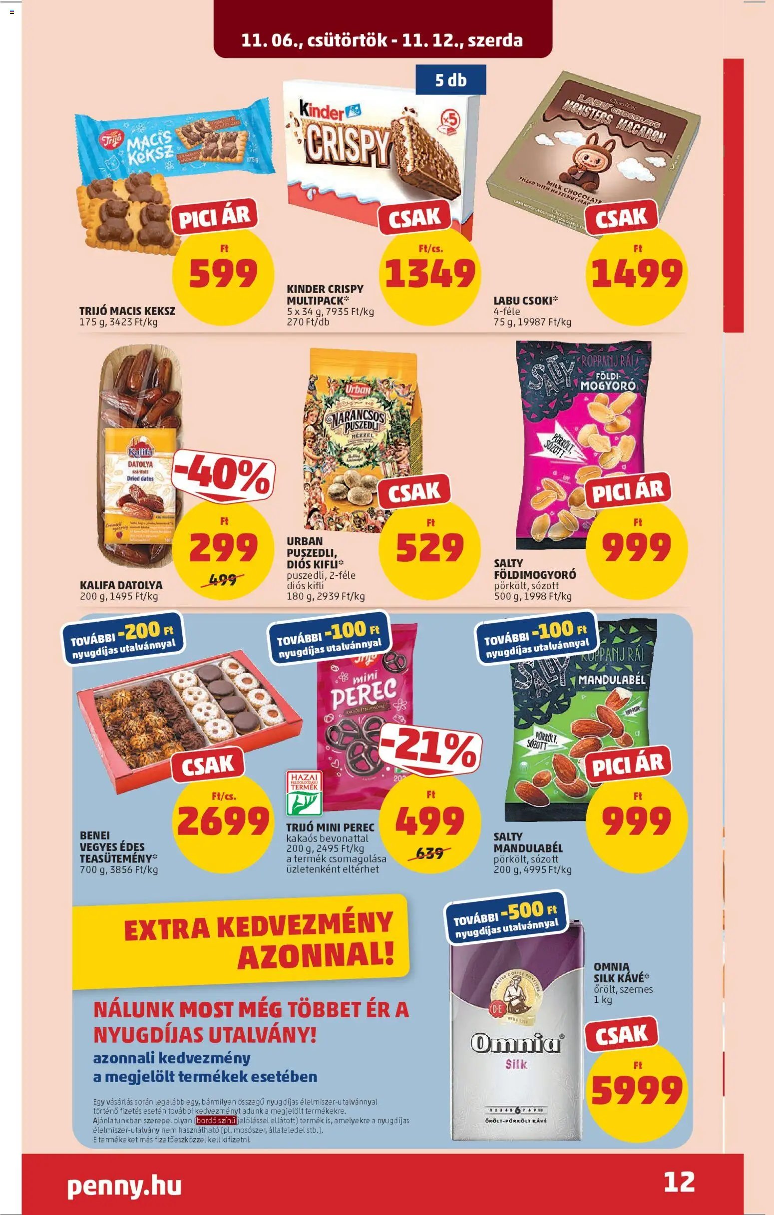 PENNY újság 2025.11.06. Akciós újság PENNY (2025-11-06 - 2025-11-12)