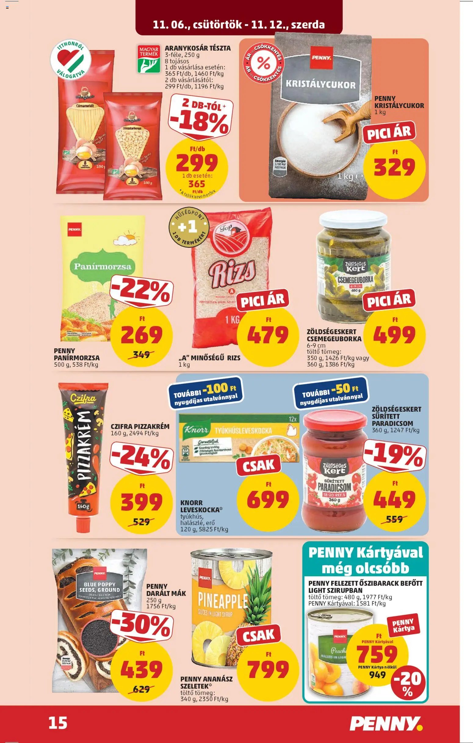 PENNY újság 2025.11.06. Akciós újság PENNY (2025-11-06 - 2025-11-12)