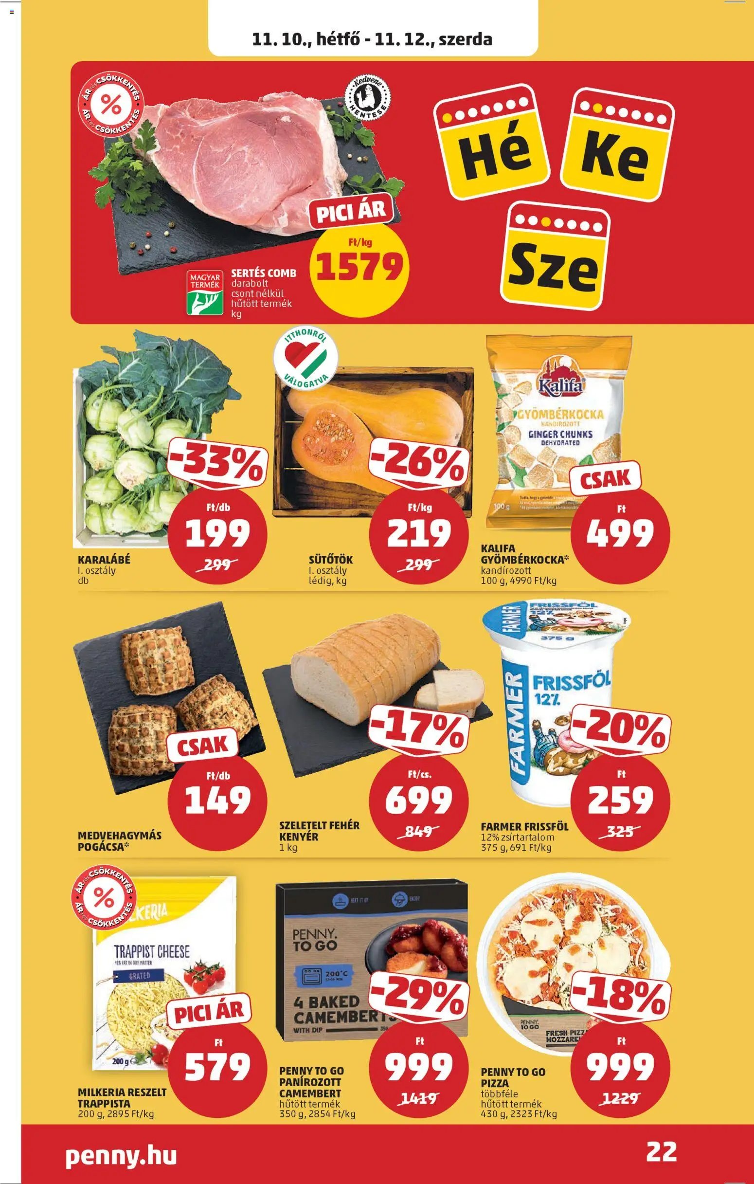 PENNY újság 2025.11.06. Akciós újság PENNY (2025-11-06 - 2025-11-12)