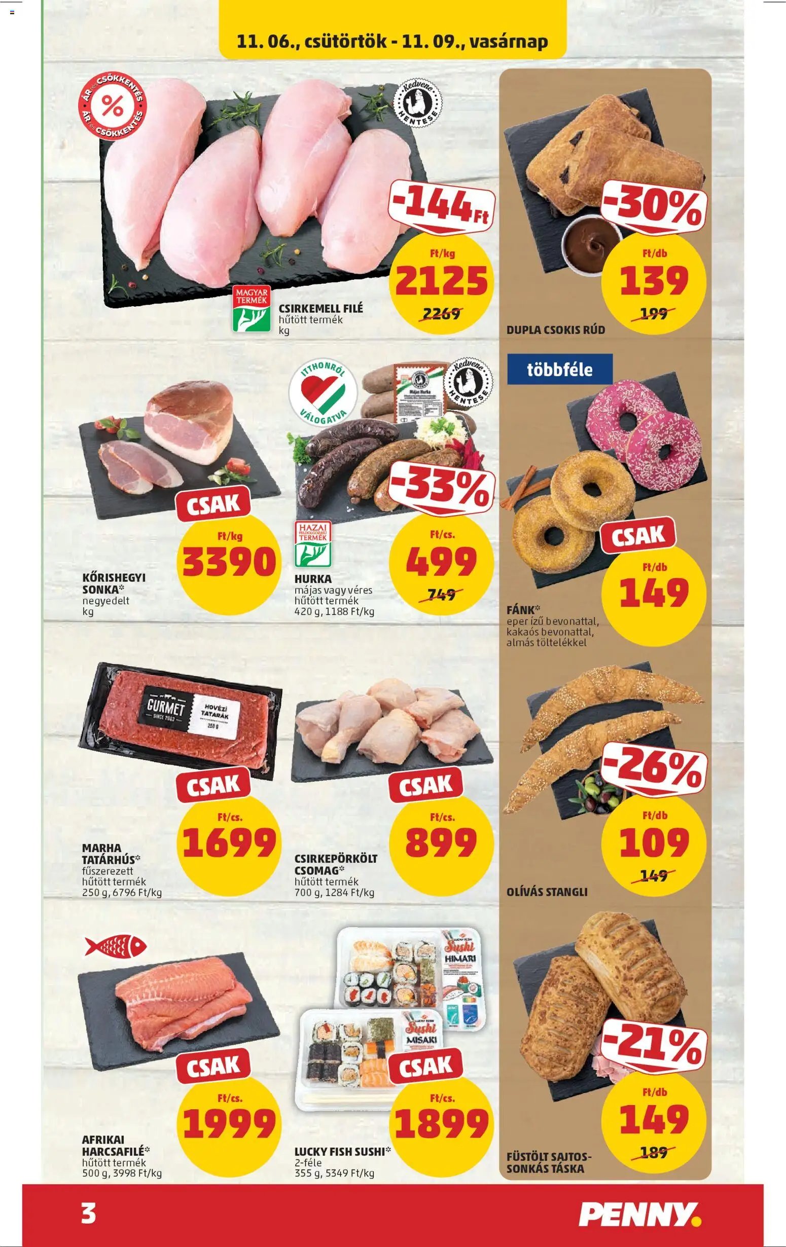 PENNY újság 2025.11.06. Akciós újság PENNY (2025-11-06 - 2025-11-12)