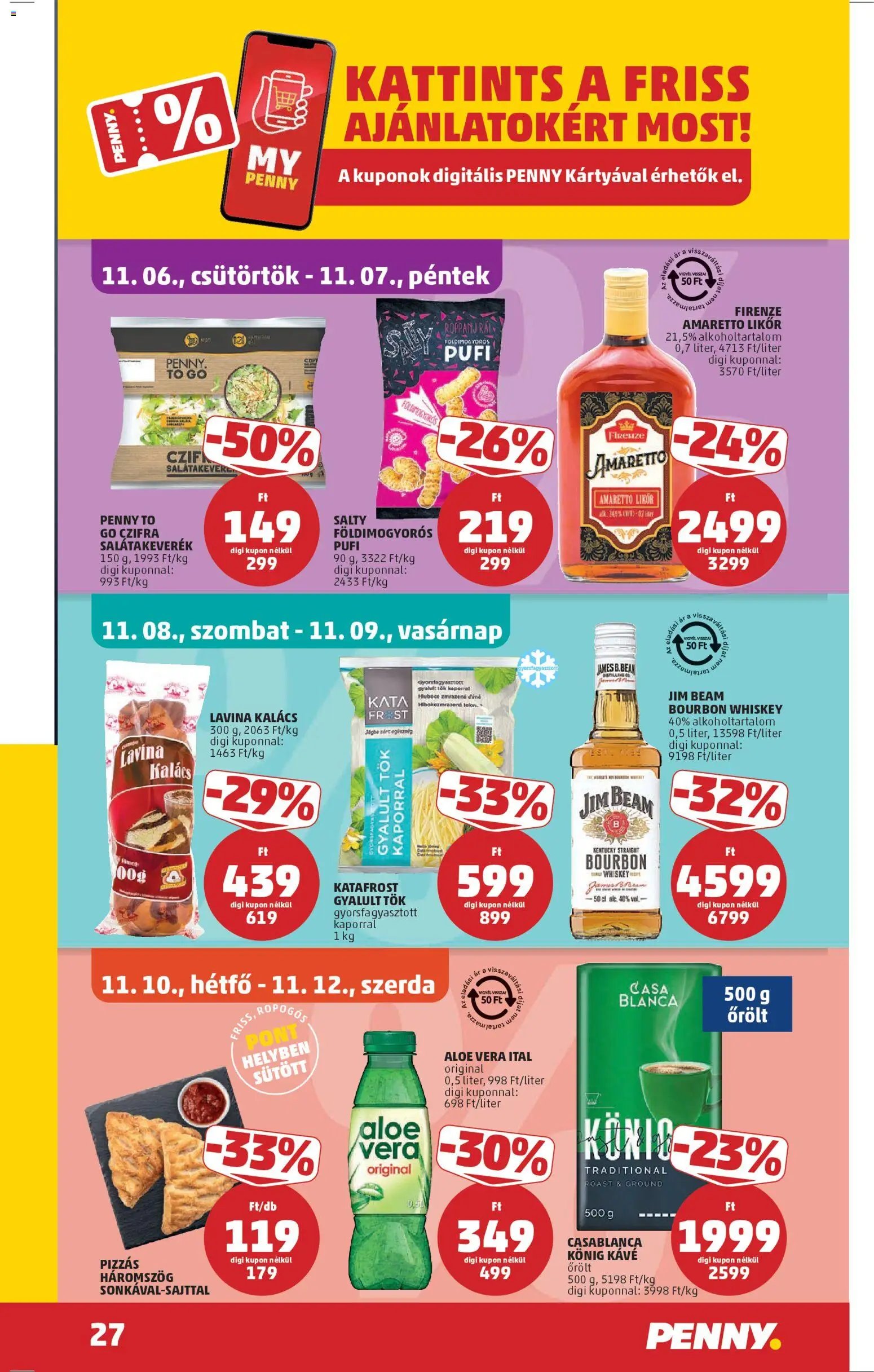 PENNY újság 2025.11.06. Akciós újság PENNY (2025-11-06 - 2025-11-12)