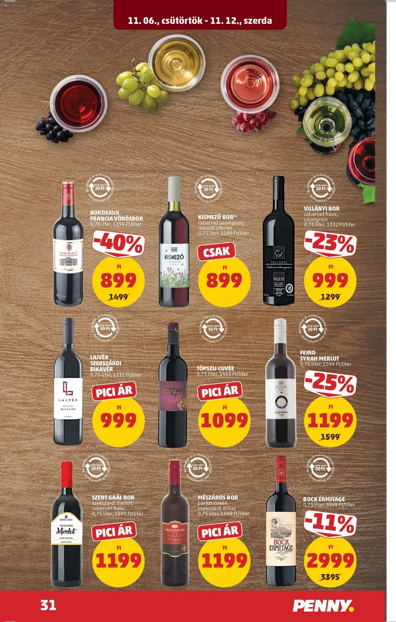 PENNY újság 2025.11.06. Akciós újság PENNY (2025-11-06 - 2025-11-12)