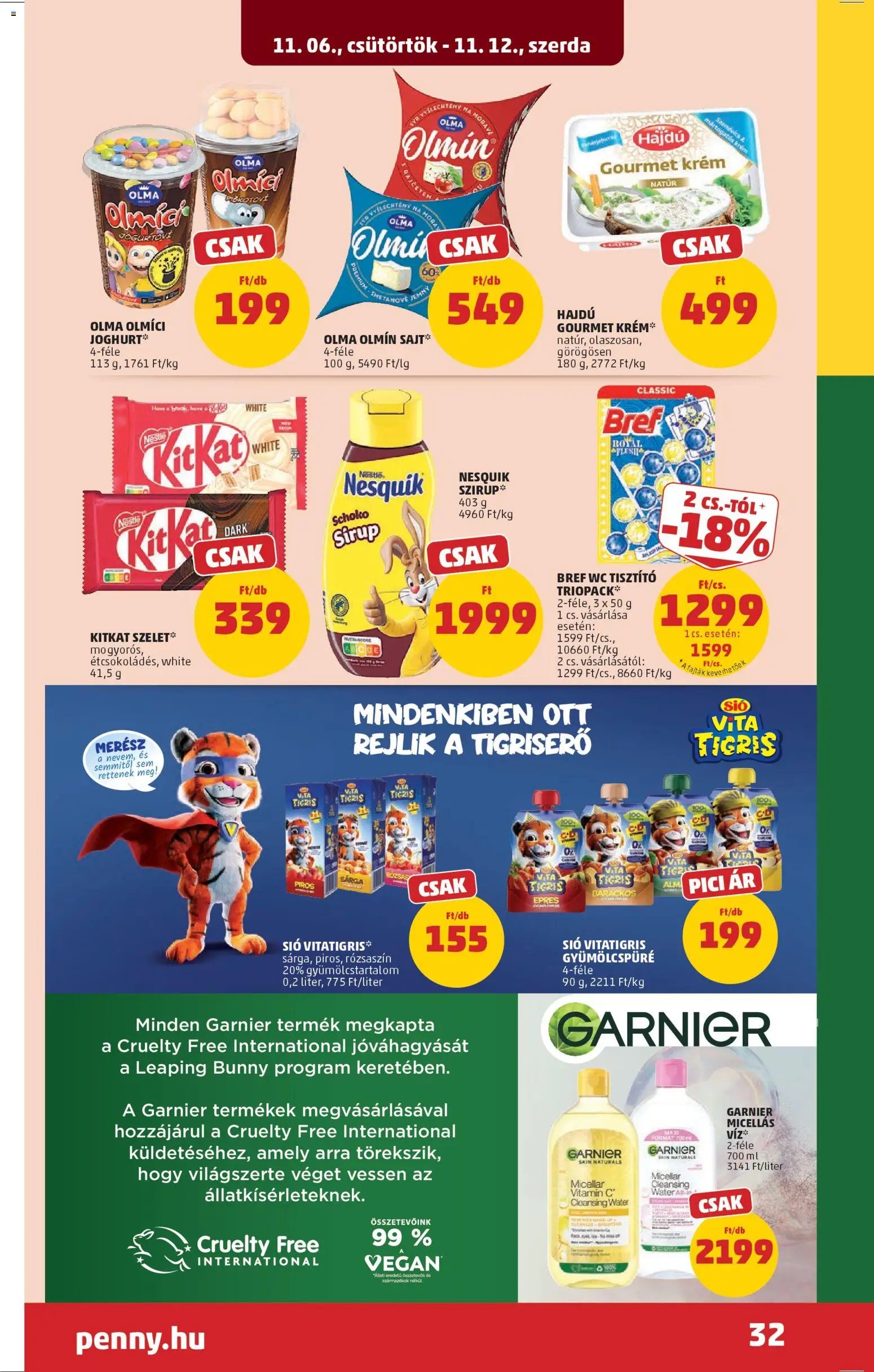 PENNY újság 2025.11.06. Akciós újság PENNY (2025-11-06 - 2025-11-12)