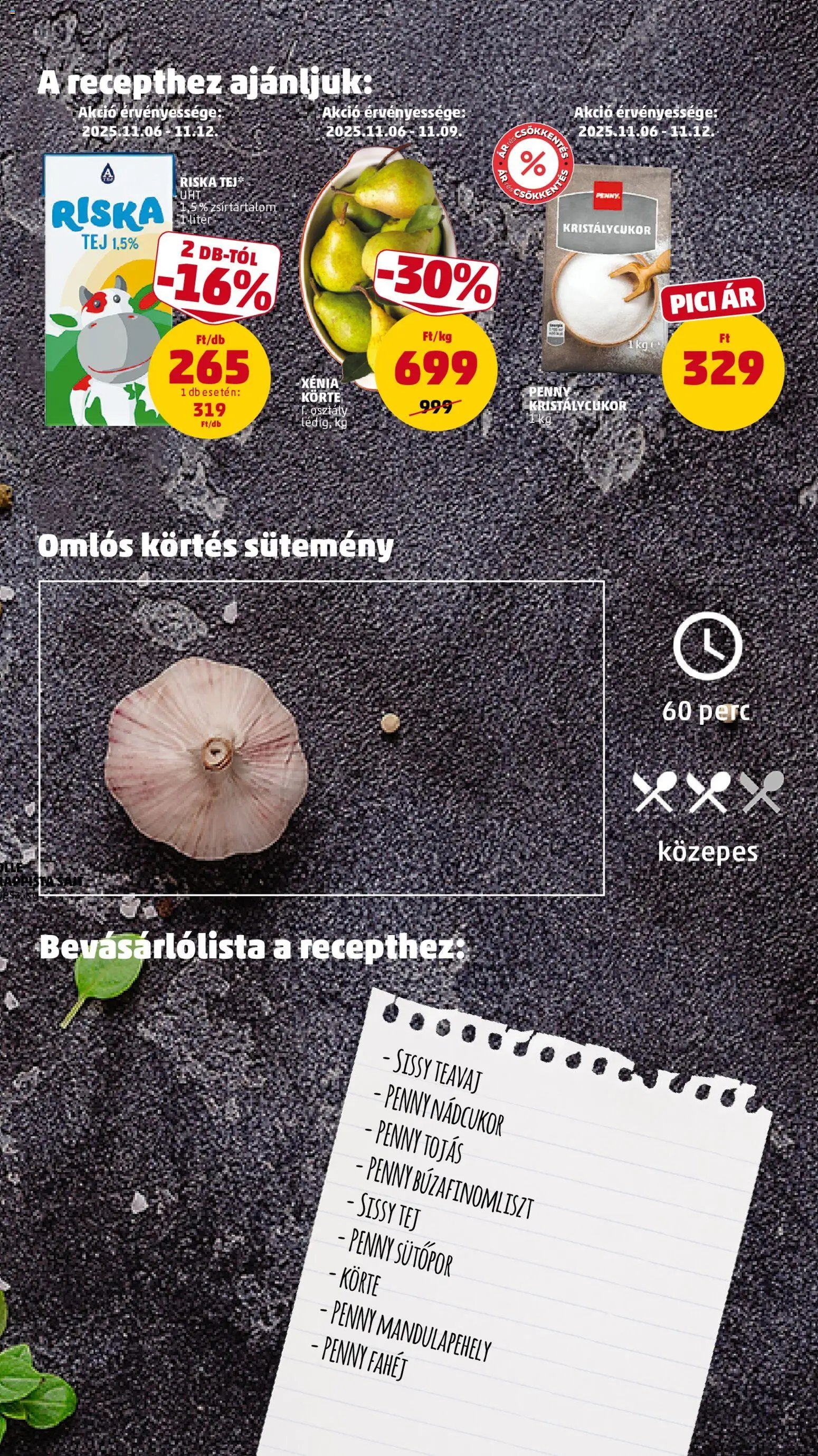 PENNY újság 2025.11.06. Akciós újság PENNY (2025-11-06 - 2025-11-12)