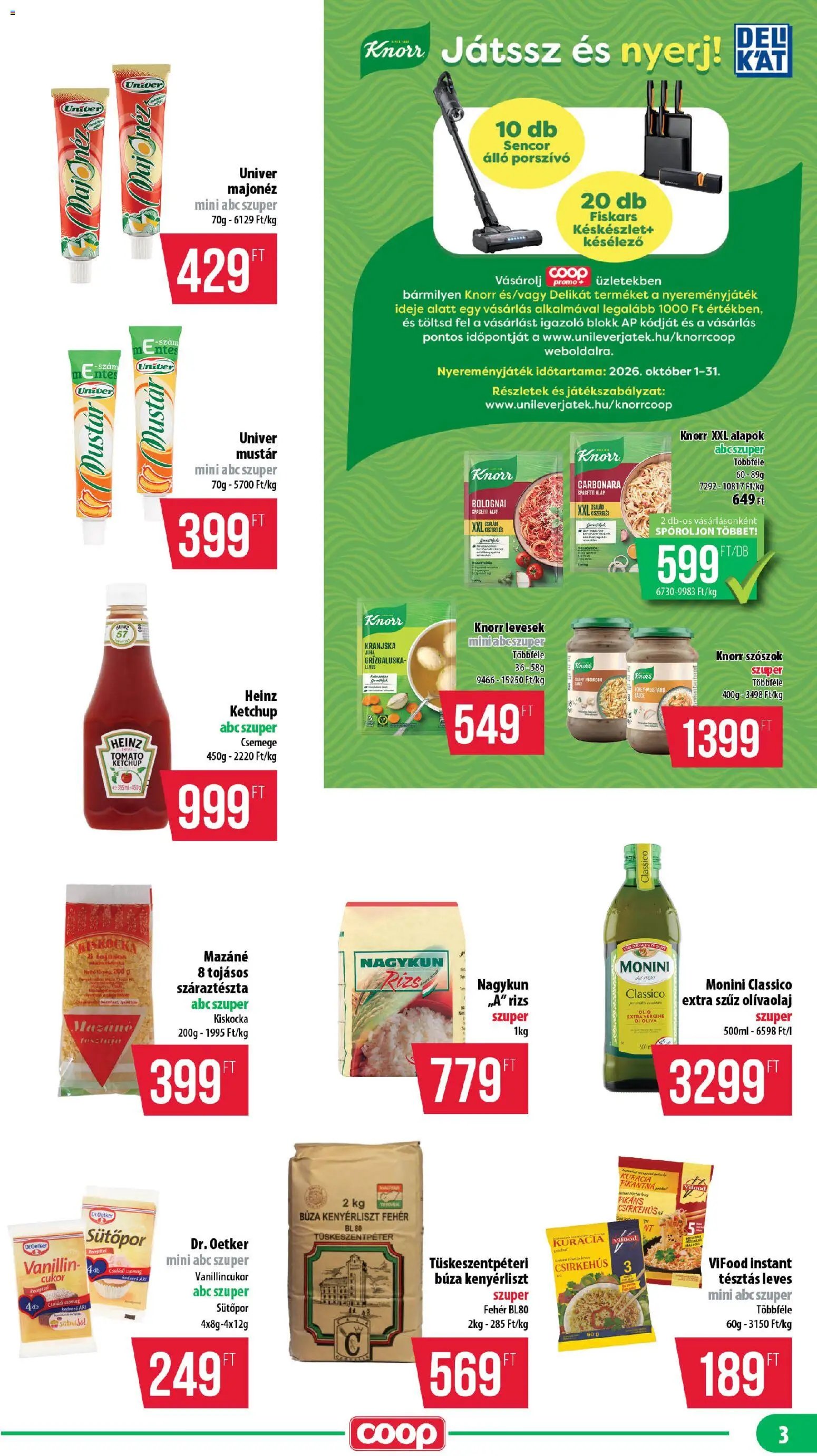 COOP - Mini & Abc & Szuper / Mecsek 2026.10.22. - lapozható formában szórólap ✳️