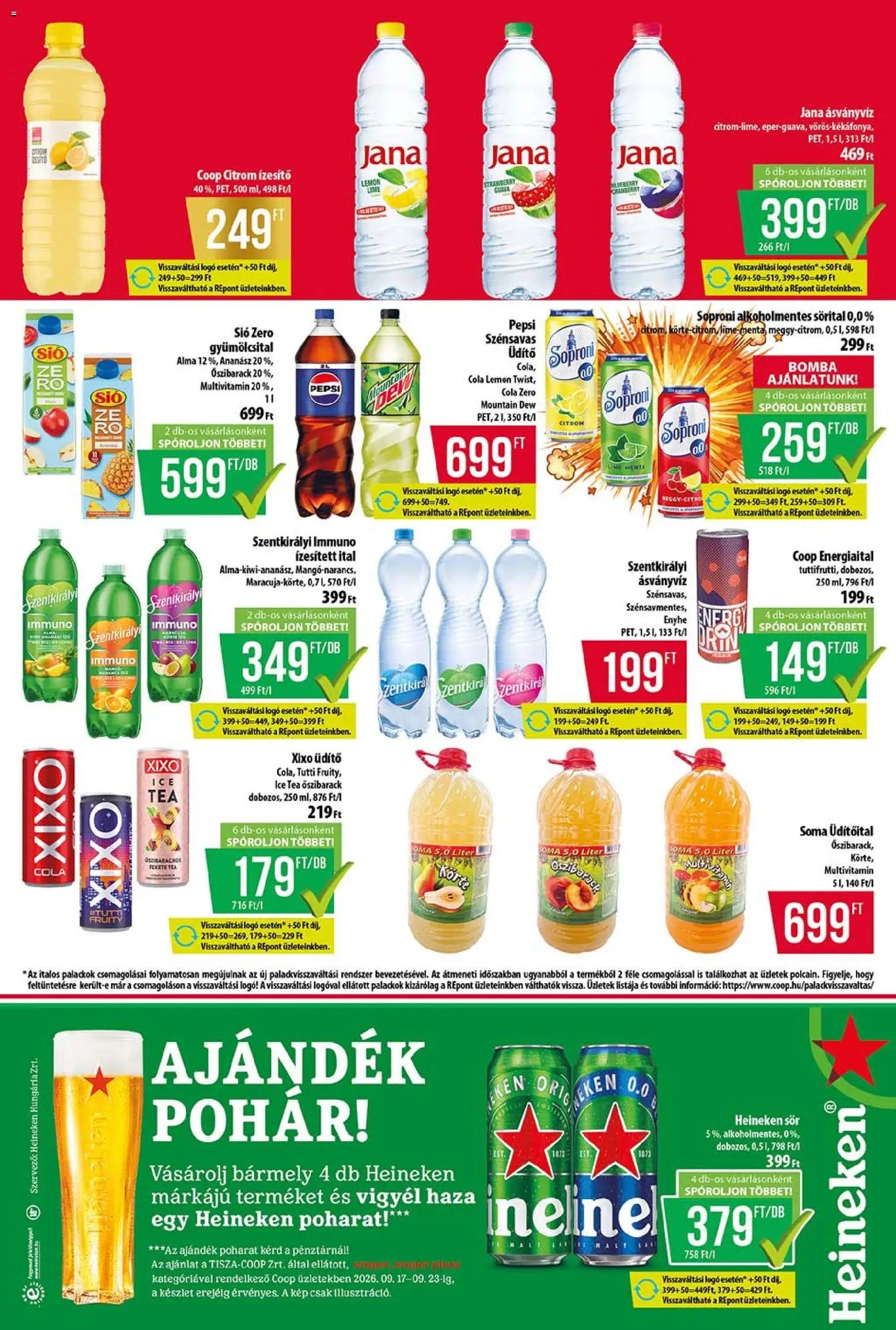 COOP újság 2026.09.17. COOP - Szuper Plusz / Tisza