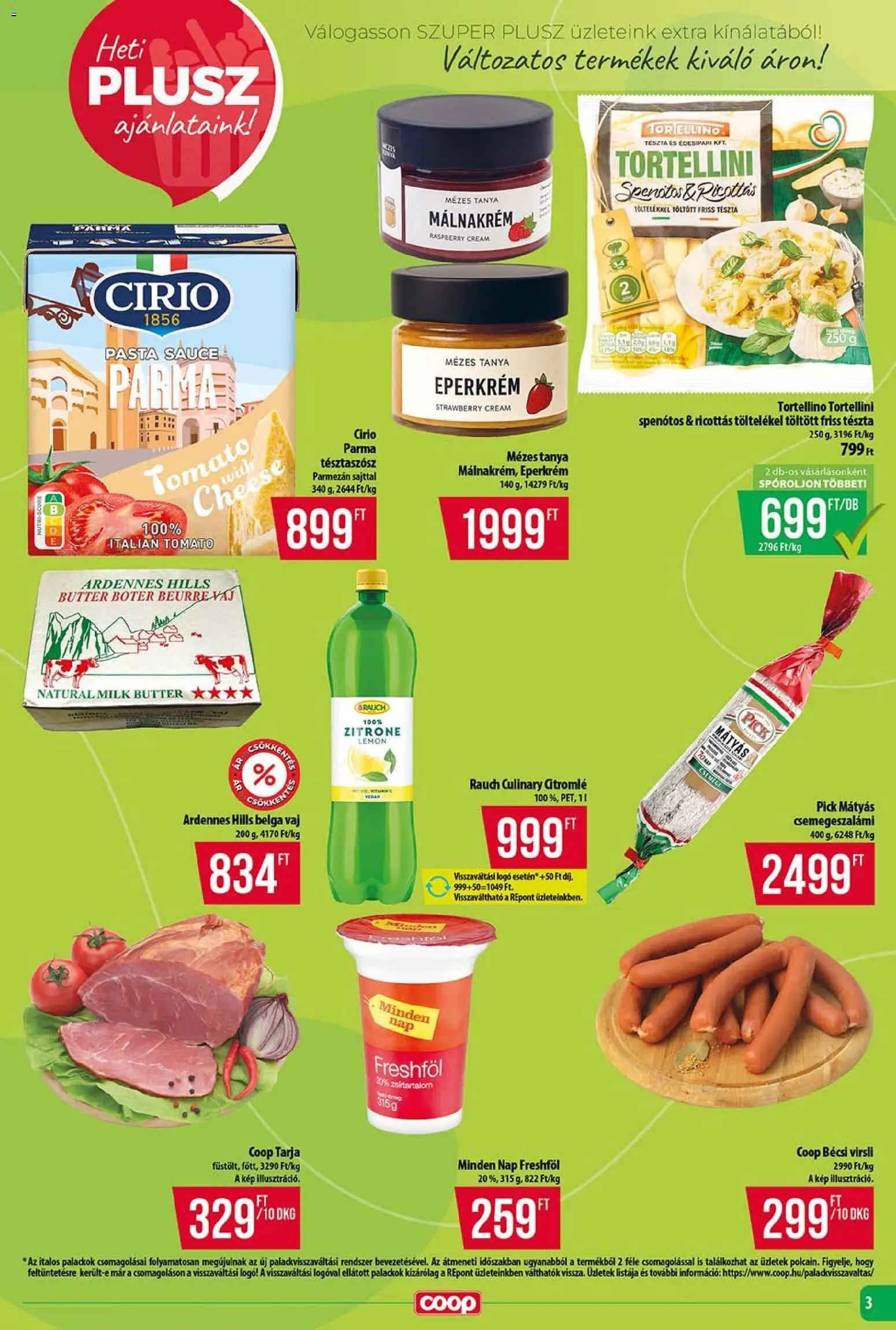 COOP újság 2026.09.17. COOP - Szuper Plusz / Tisza
