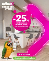 Mömax újság 2026.01.02. Akciós újság Mömax (2026-01-02 - 2026-01-14)