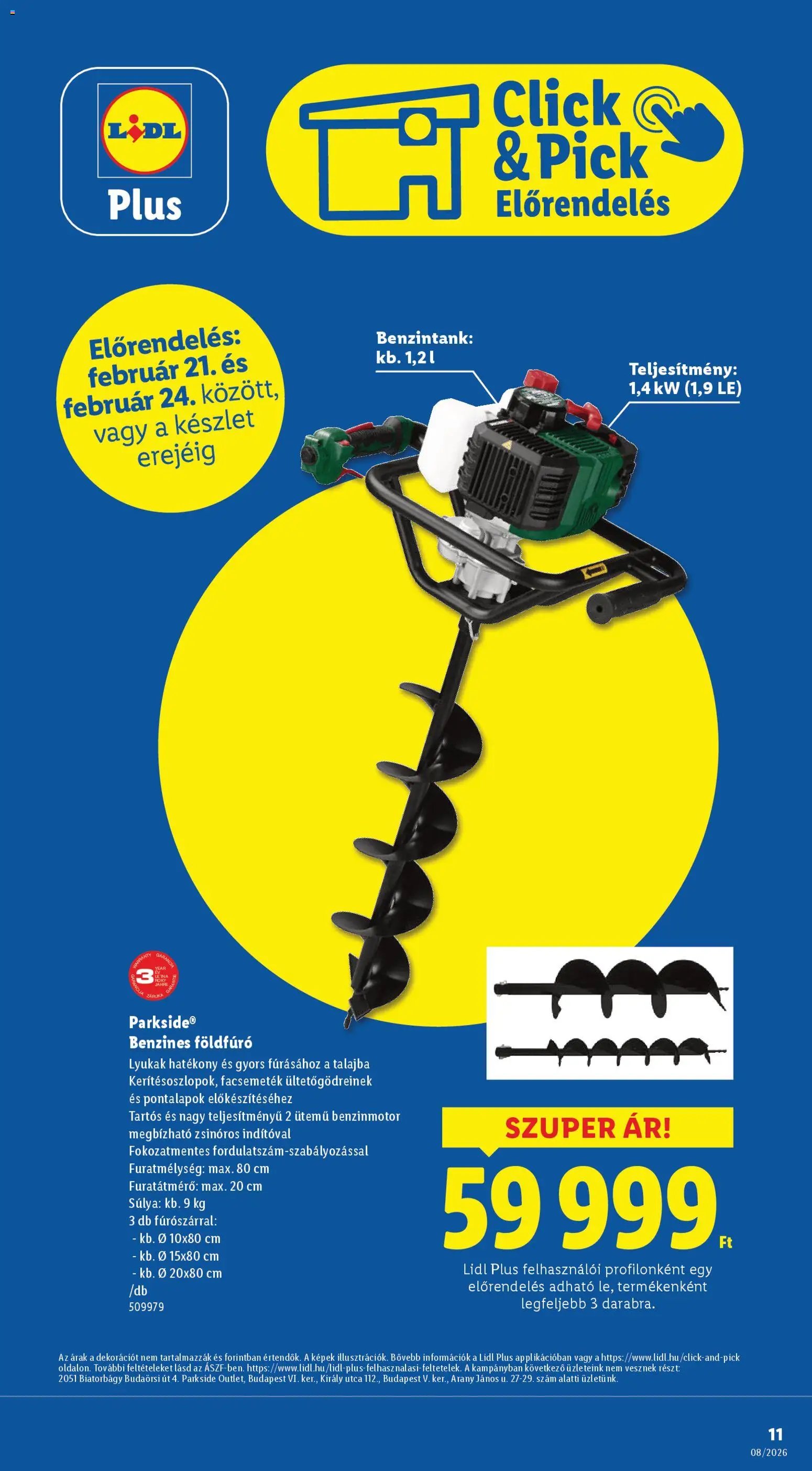 Lidl újság 2026.02.19. Nonfood kínálatunk (2026-02-19 - 2026-02-25)