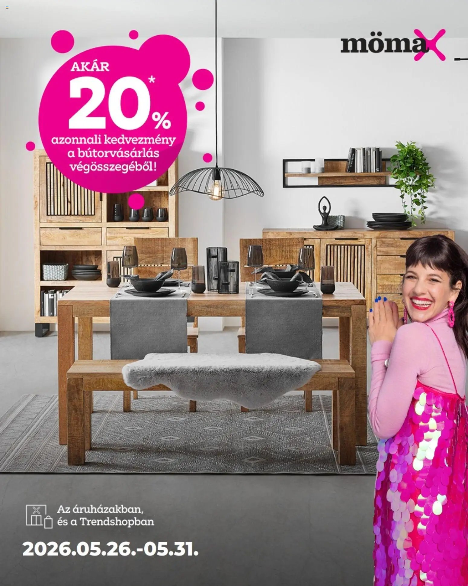 Mömax újság 2026.05.26. Mömax szórólap (2026-05-26 - 2026-05-31)
