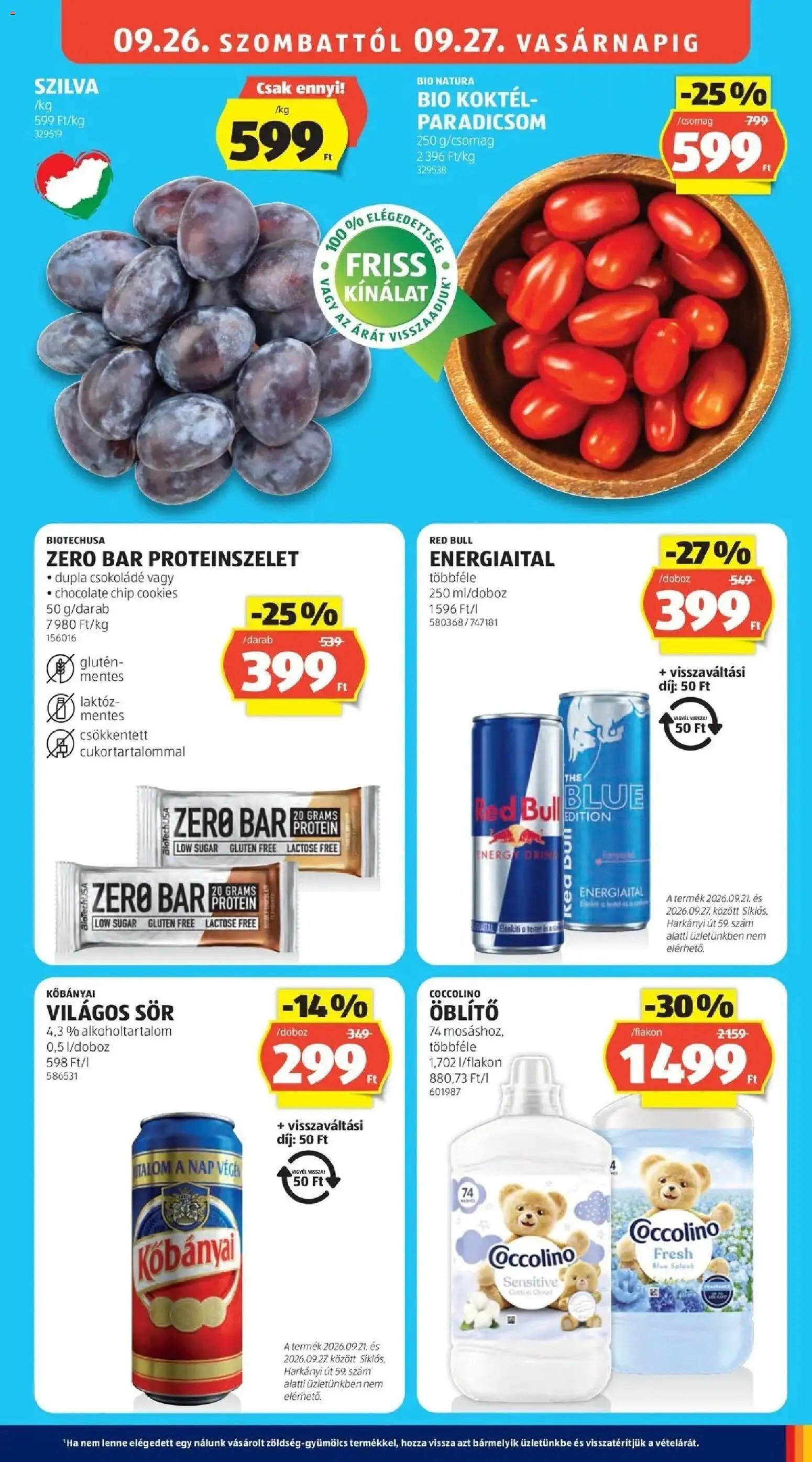 Aldi újság 2026.09.24. Aldi aktuális akciós újság