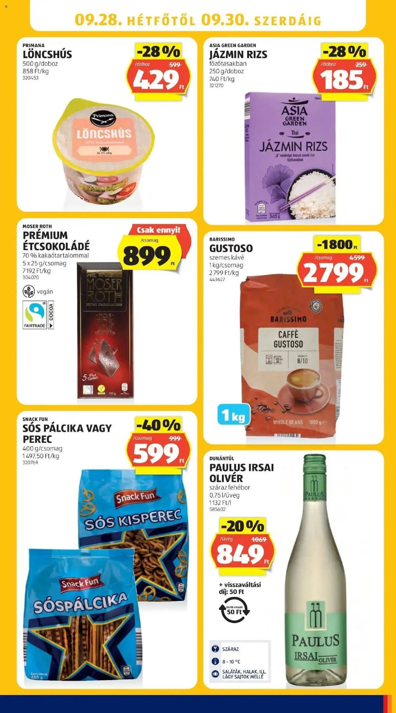 Aldi újság 2026.09.24. Aldi aktuális akciós újság