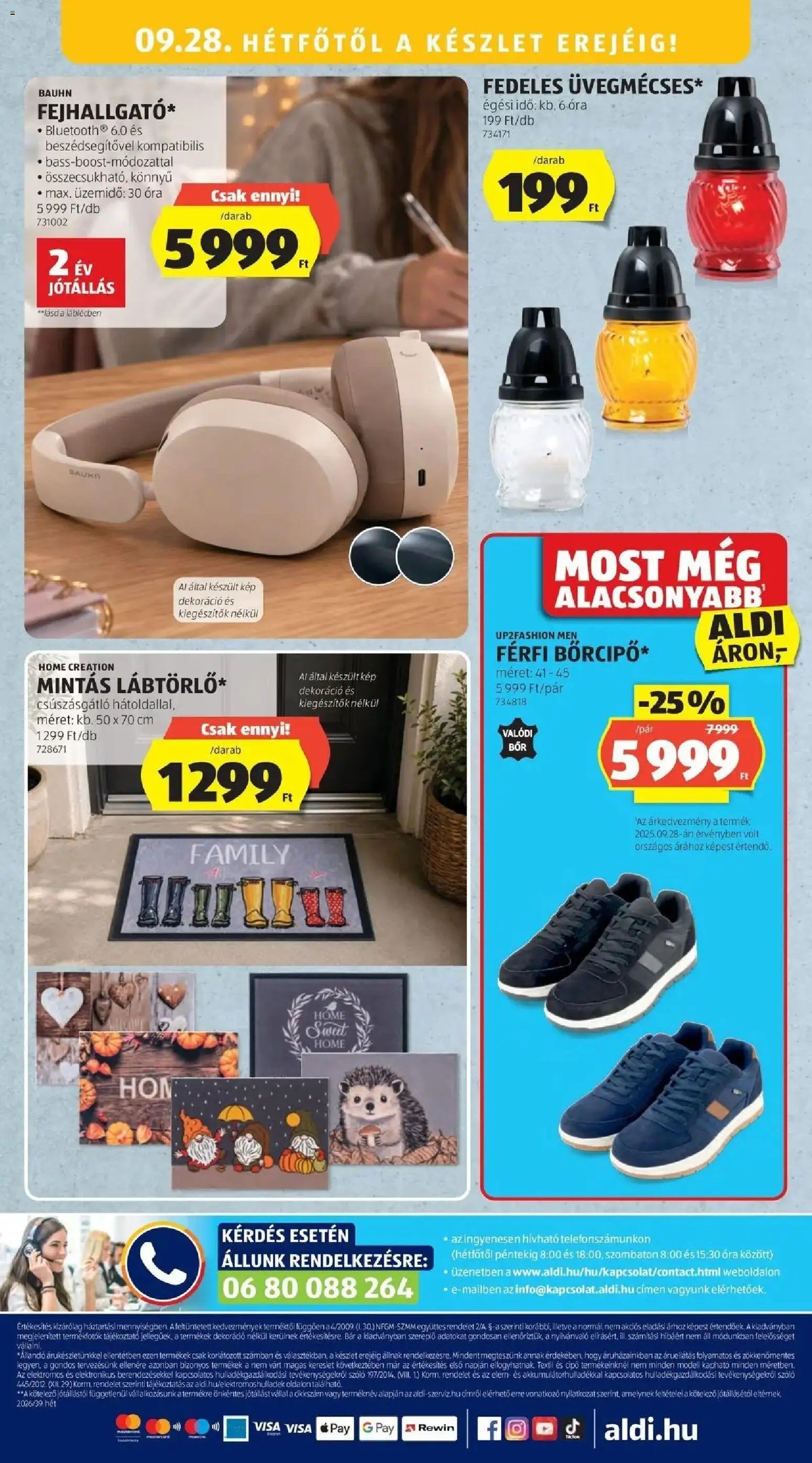 Aldi újság 2026.09.24. Aldi aktuális akciós újság