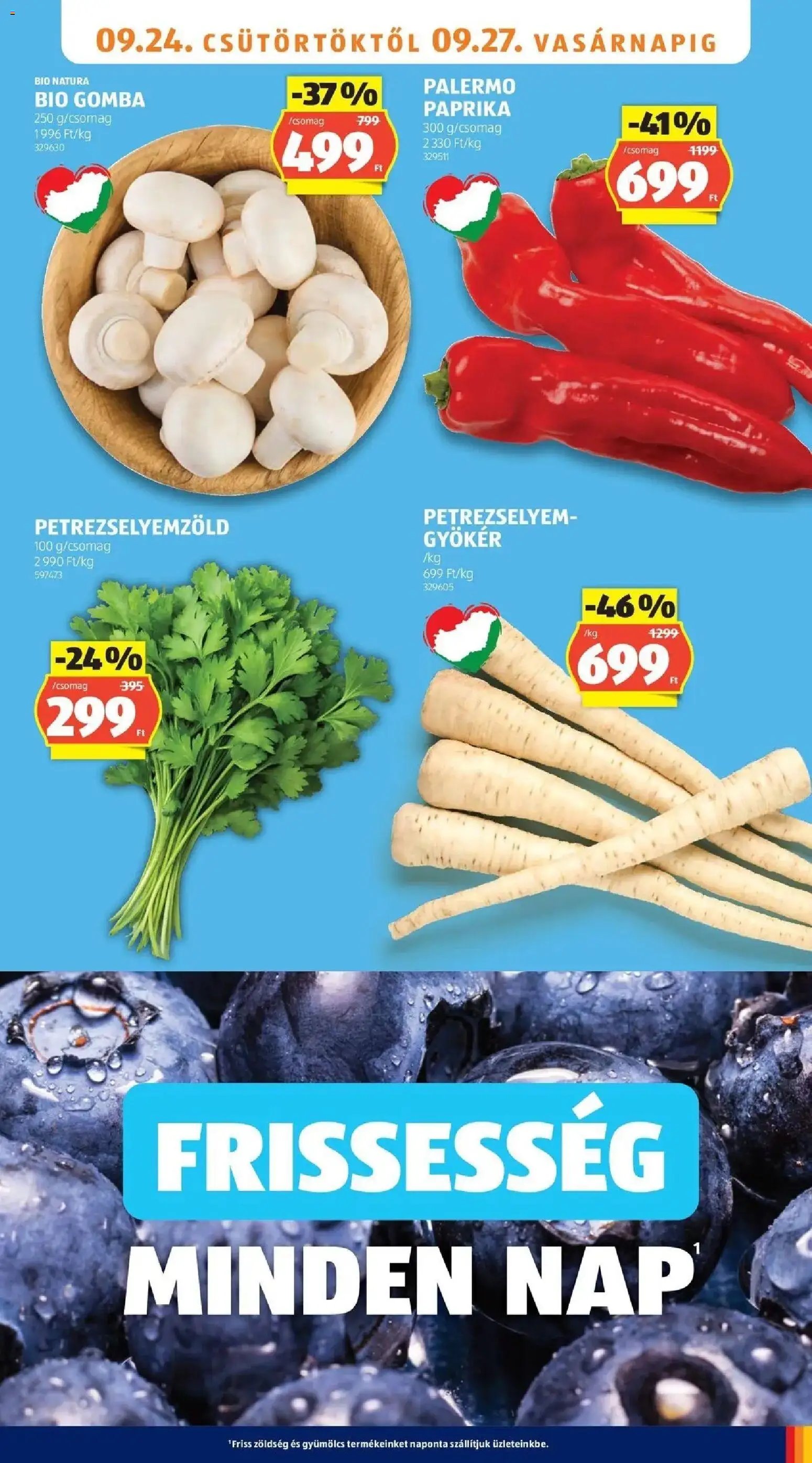 Aldi újság 2026.09.24. Aldi aktuális akciós újság