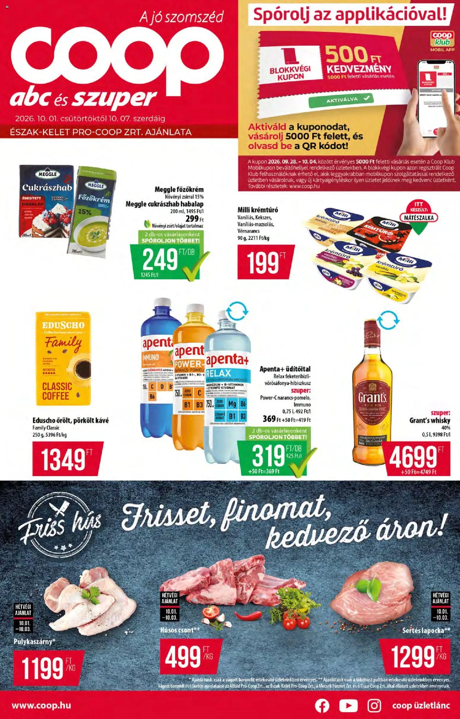 COOP újság 2026.10.01. COOP - Újság Észak Kelet Pro-Coop Zrt