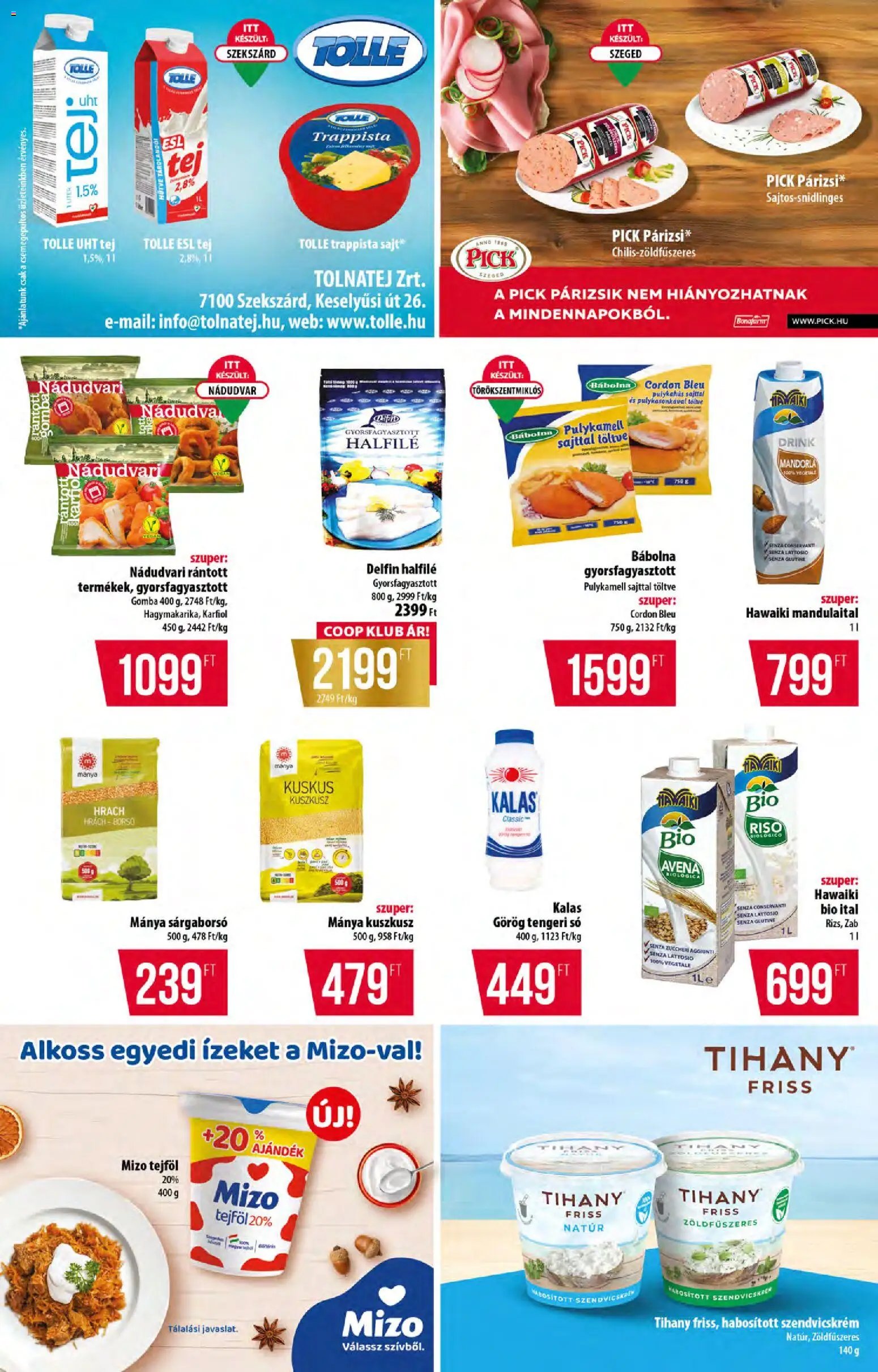 COOP újság 2026.10.01. COOP - Újság Észak Kelet Pro-Coop Zrt