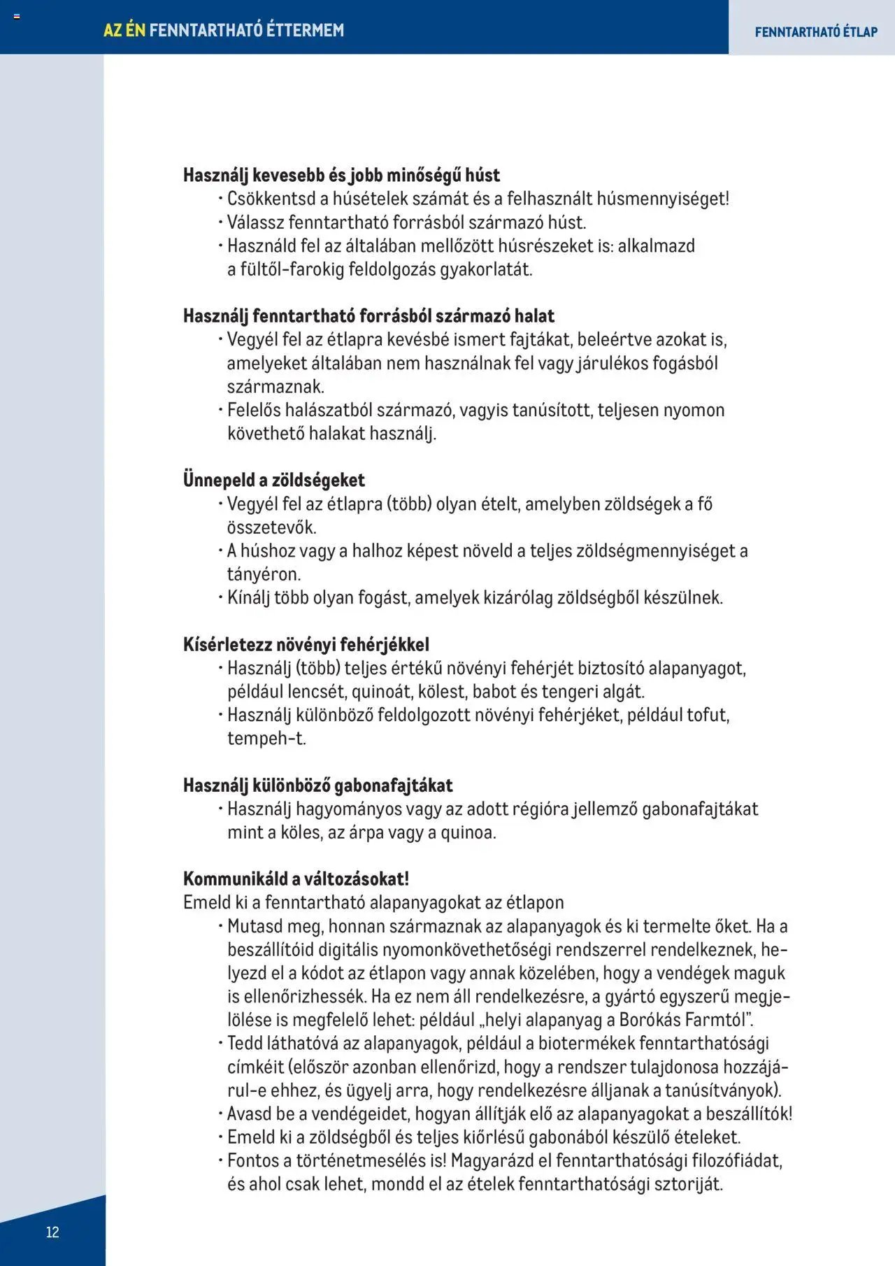 Metro újság 2023.06.07. Fenntartható Gasztronómia booklet (2023-06-07)