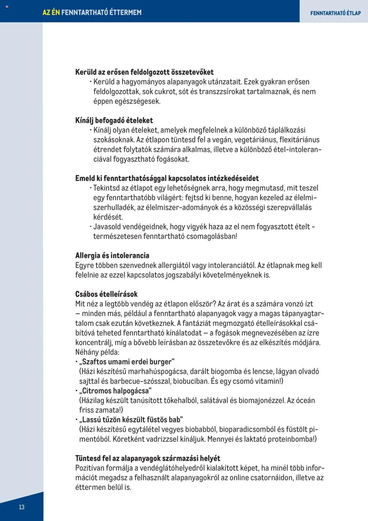 Metro újság 2023.06.07. Fenntartható Gasztronómia booklet (2023-06-07)