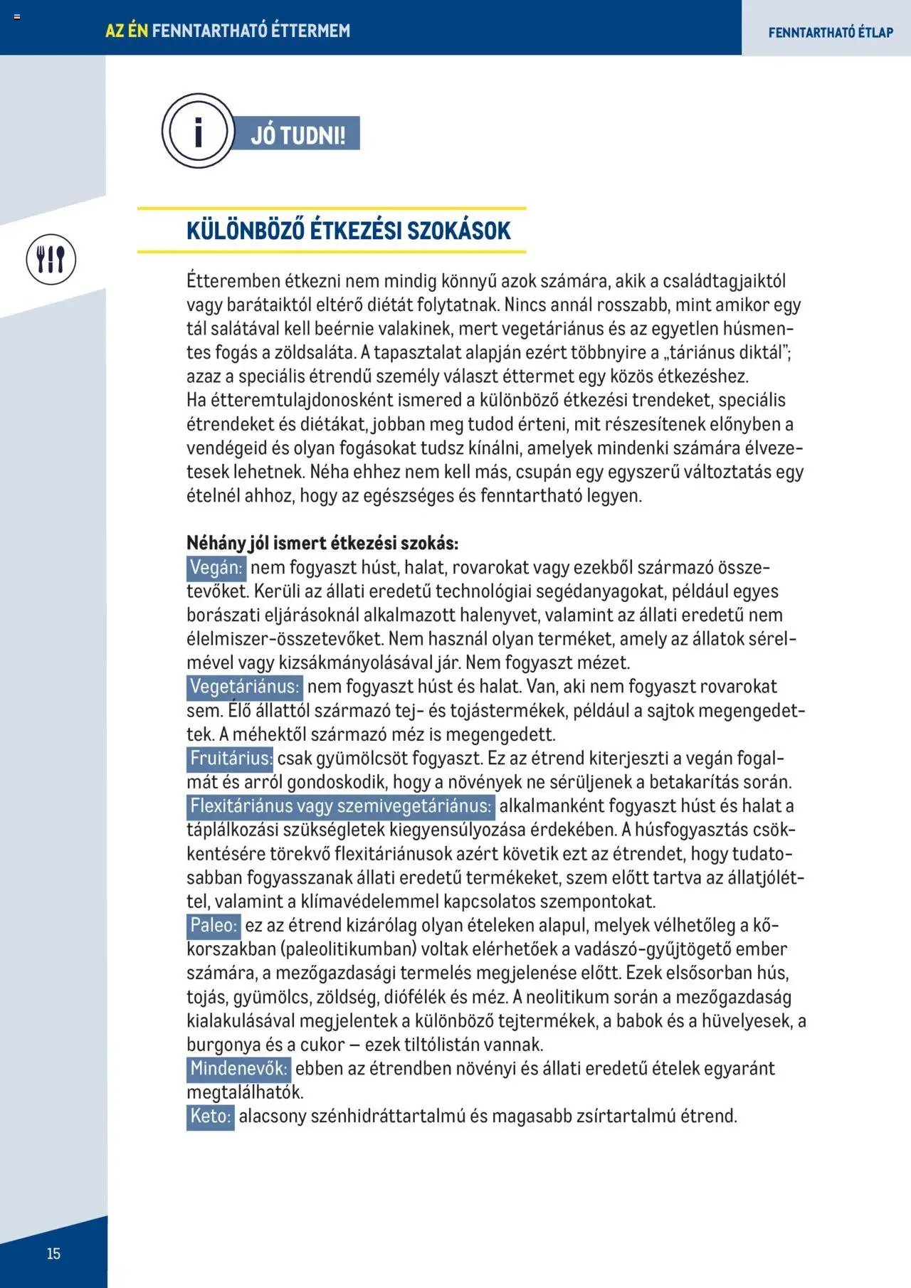 Metro újság 2023.06.07. Fenntartható Gasztronómia booklet (2023-06-07)