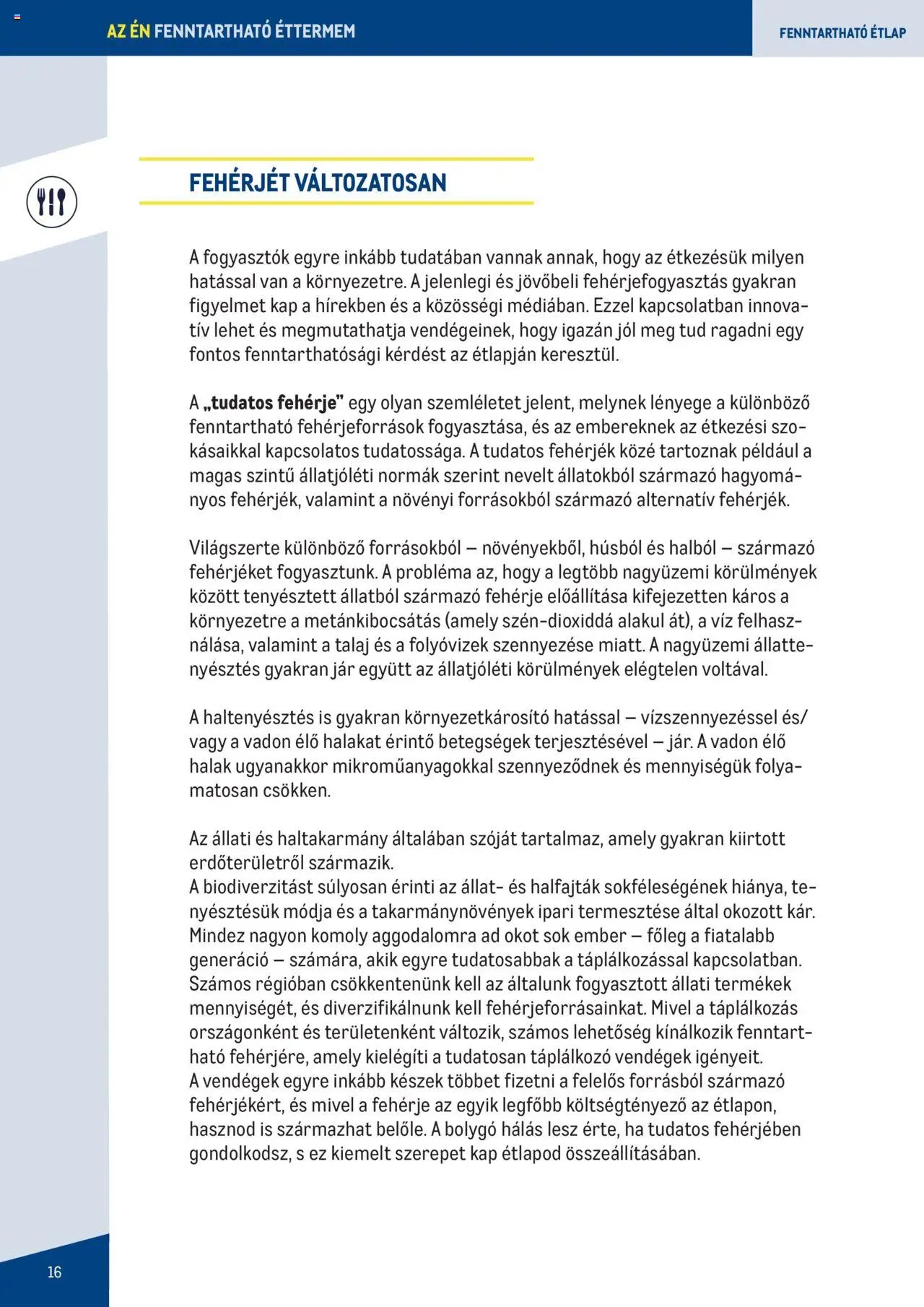 Metro újság 2023.06.07. Fenntartható Gasztronómia booklet (2023-06-07)