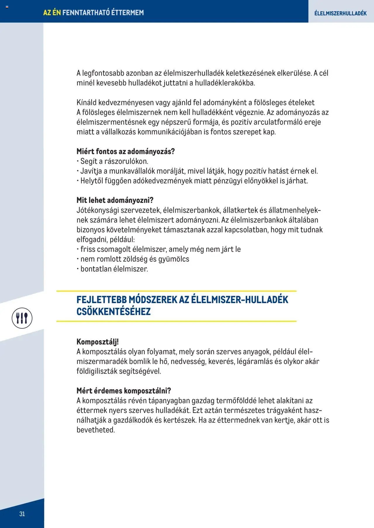 Metro újság 2023.06.07. Fenntartható Gasztronómia booklet (2023-06-07)