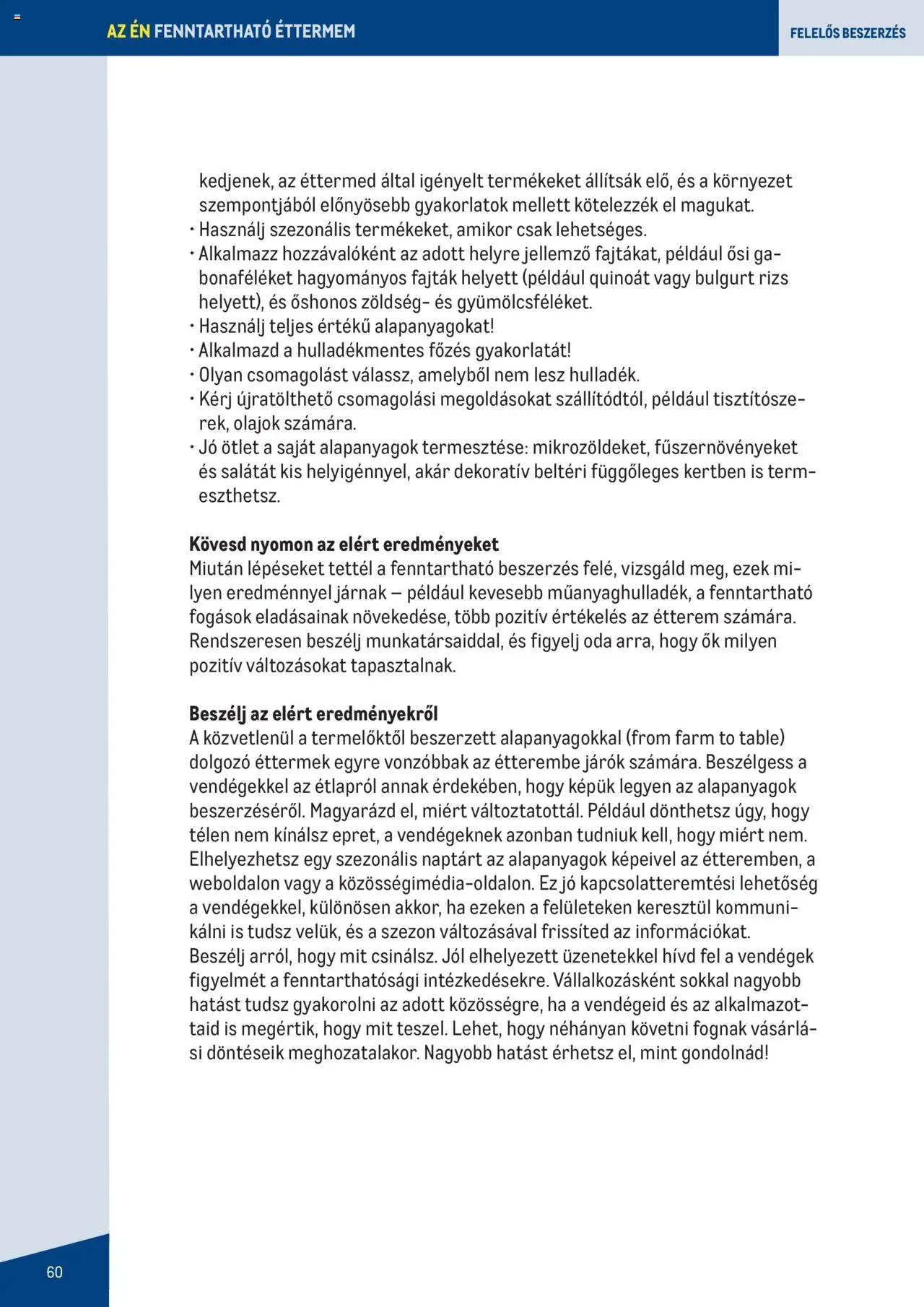 Metro újság 2023.06.07. Fenntartható Gasztronómia booklet (2023-06-07)