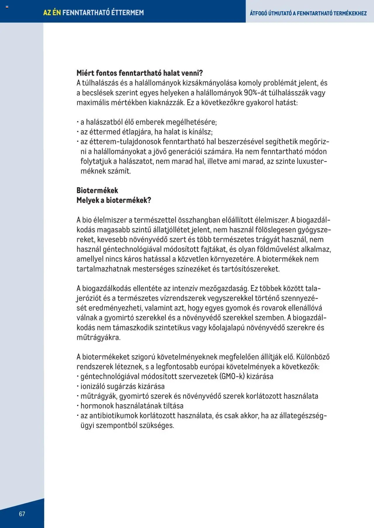 Metro újság 2023.06.07. Fenntartható Gasztronómia booklet (2023-06-07)