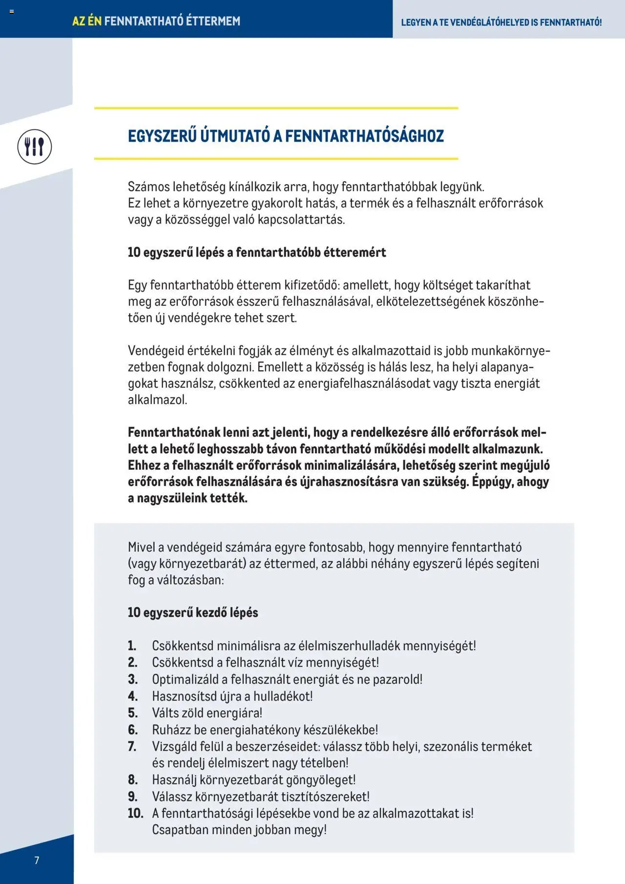 Metro újság 2023.06.07. Fenntartható Gasztronómia booklet (2023-06-07)