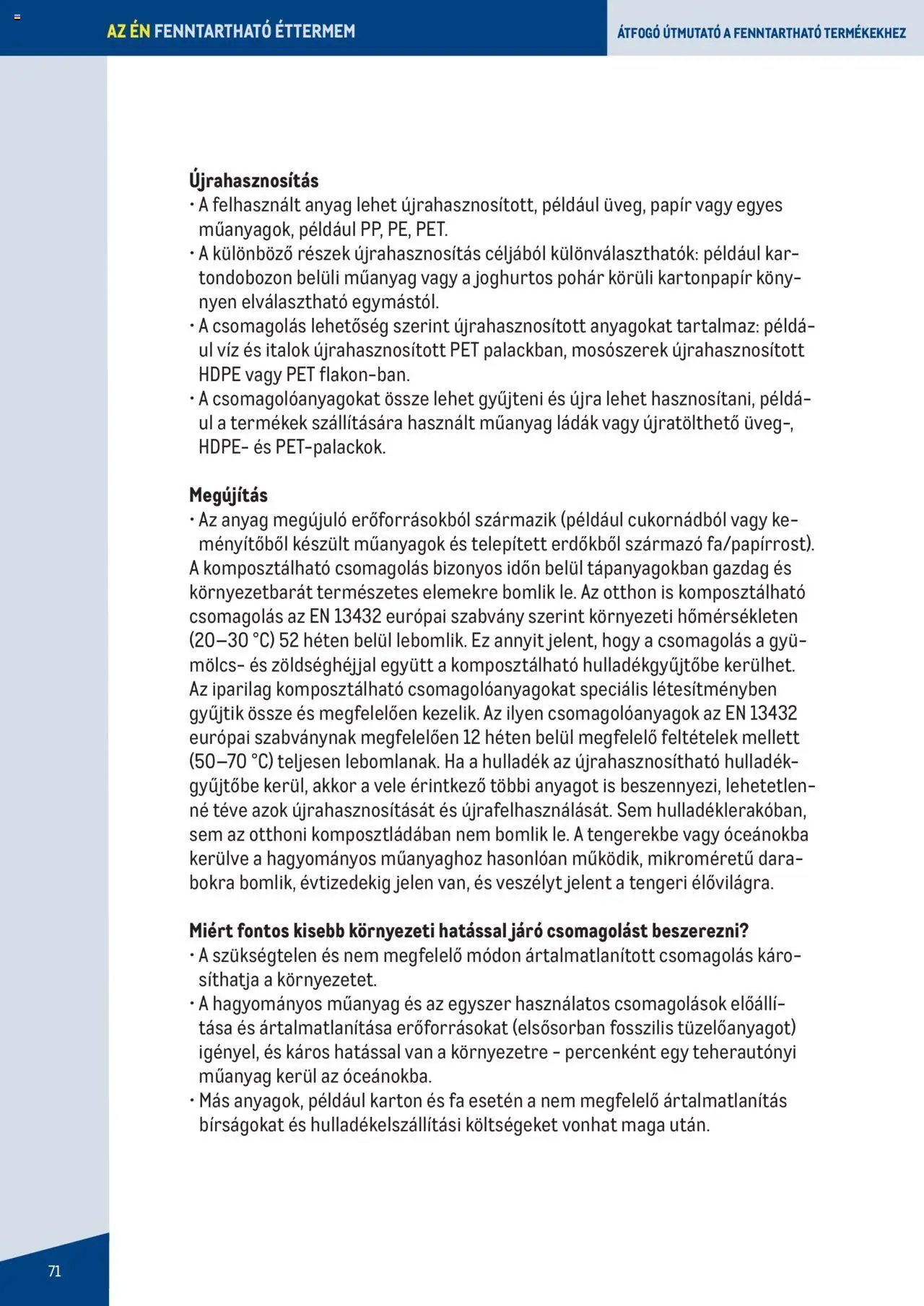 Metro újság 2023.06.07. Fenntartható Gasztronómia booklet (2023-06-07)