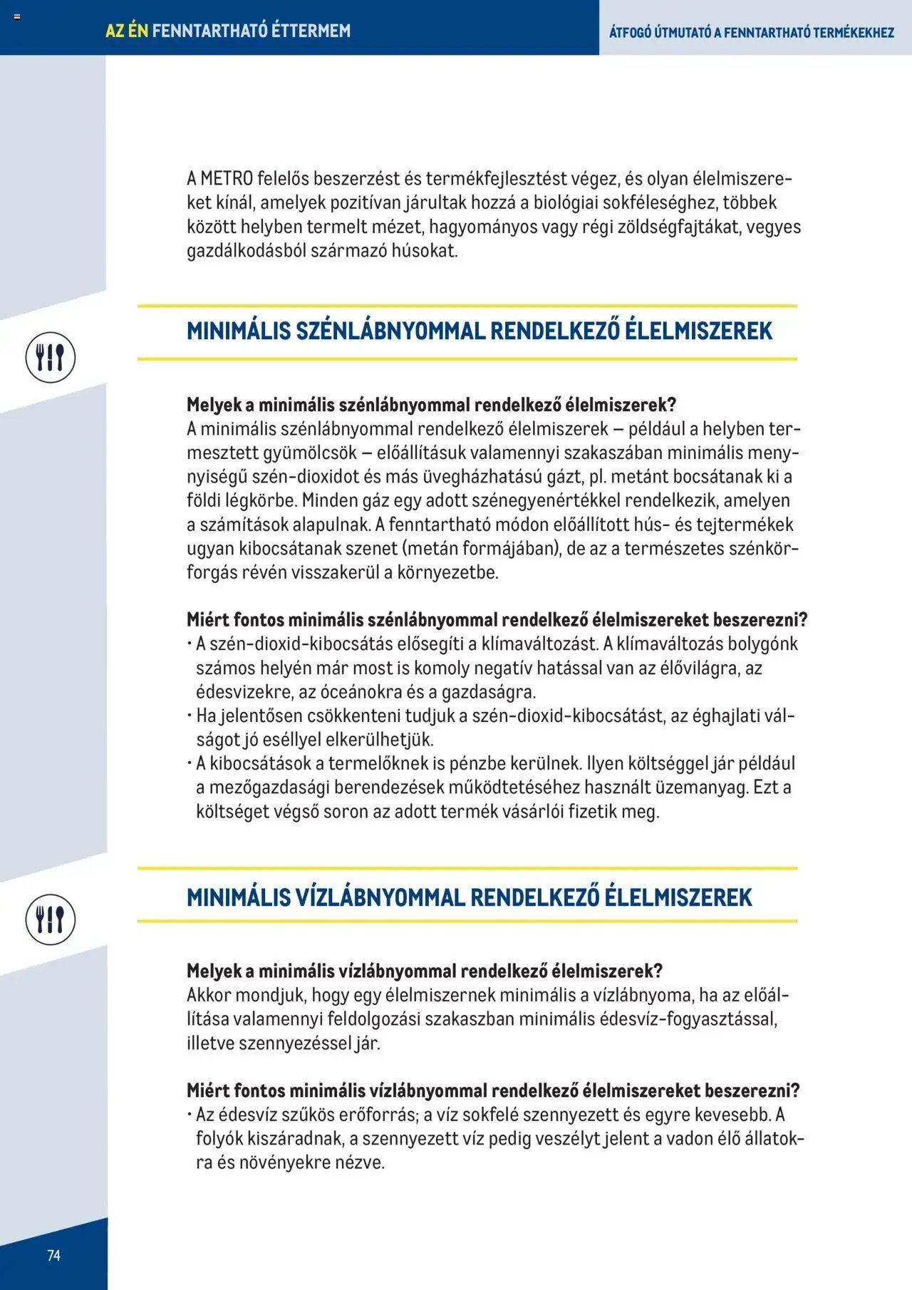 Metro újság 2023.06.07. Fenntartható Gasztronómia booklet (2023-06-07)