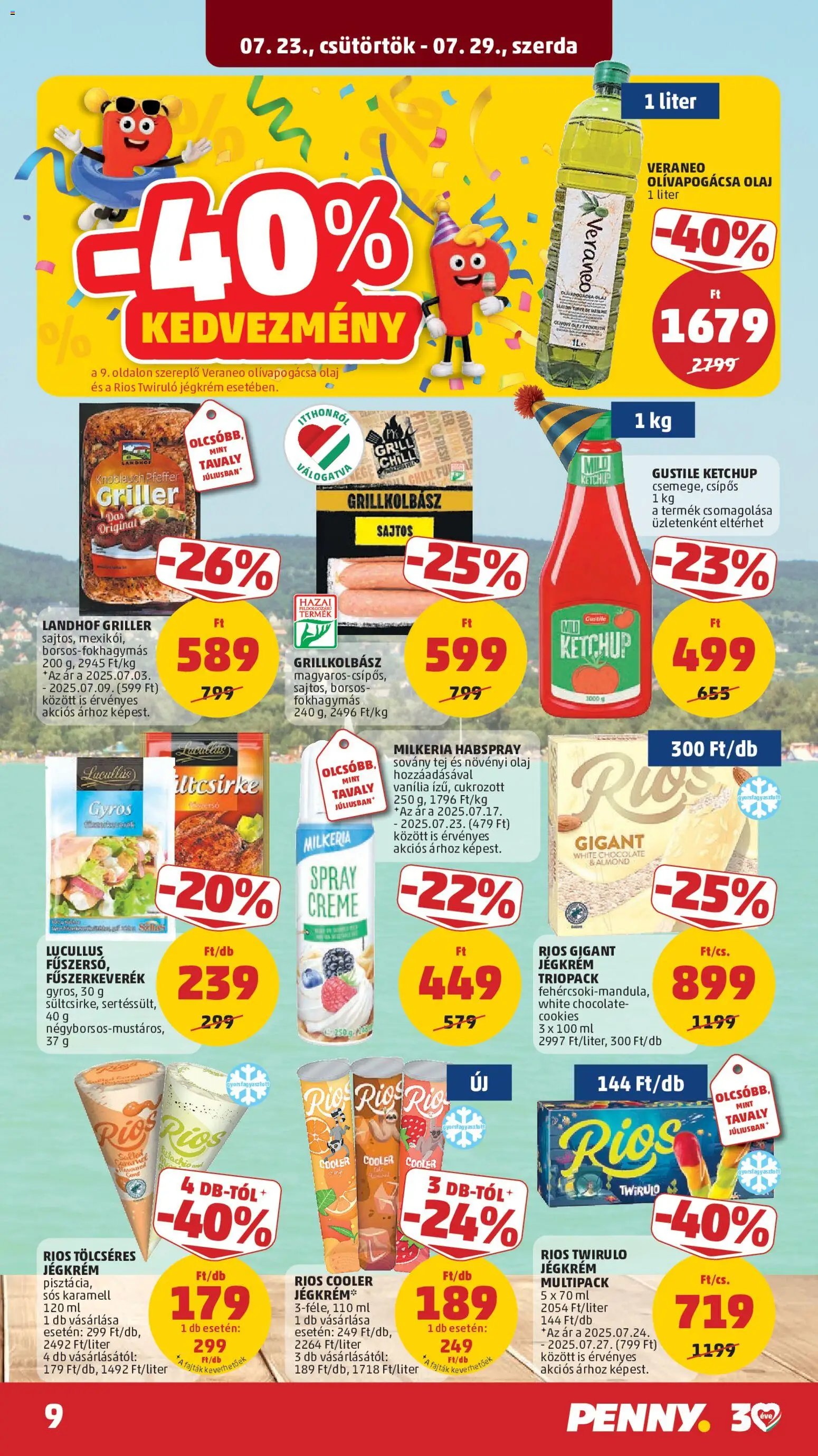 PENNY újság 2026.07.23. PENNY akciós újság