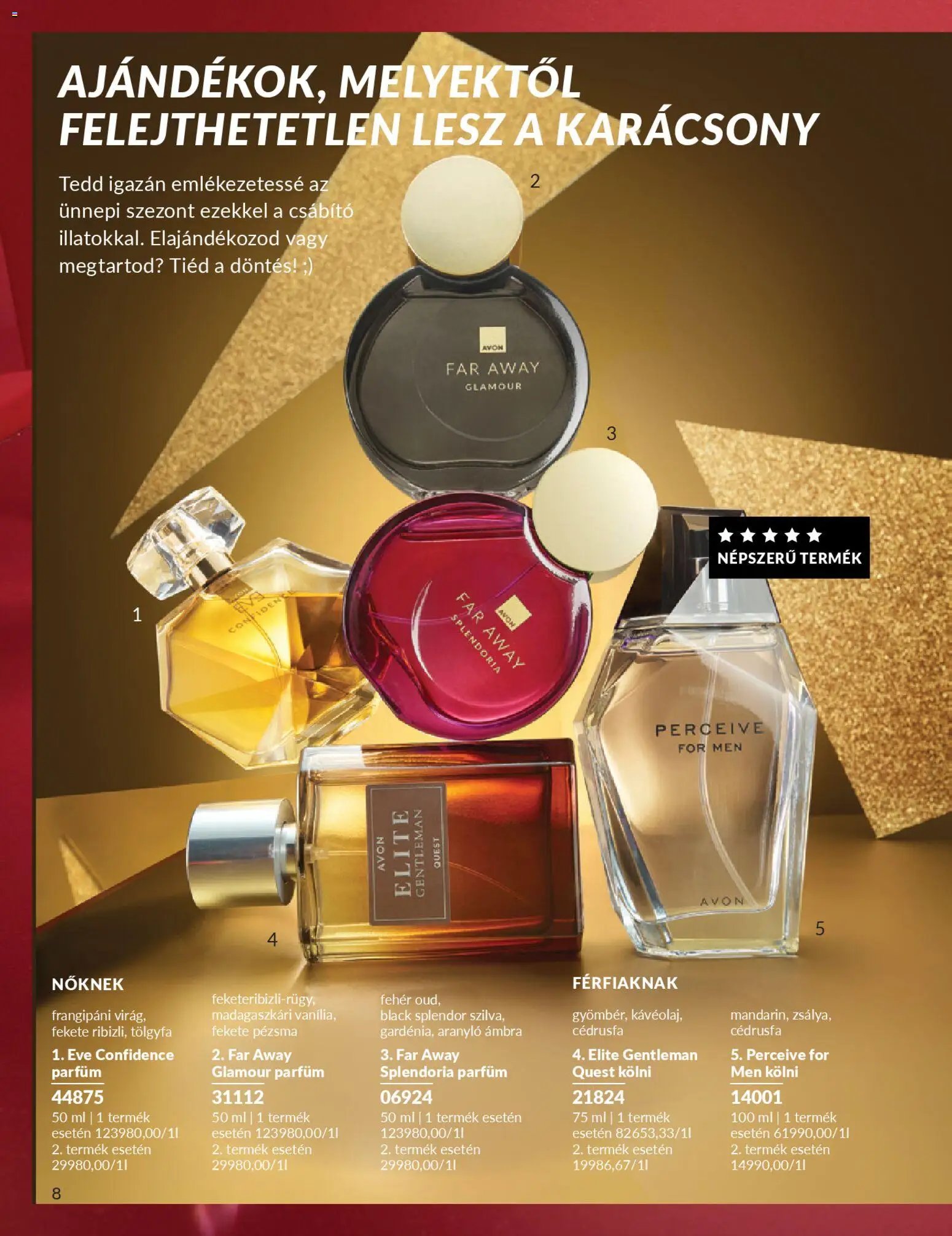 Avon újság 2025.12.01. AVON online katalógus 2025 decemberi (2025-12-01 - 2025-12-31)