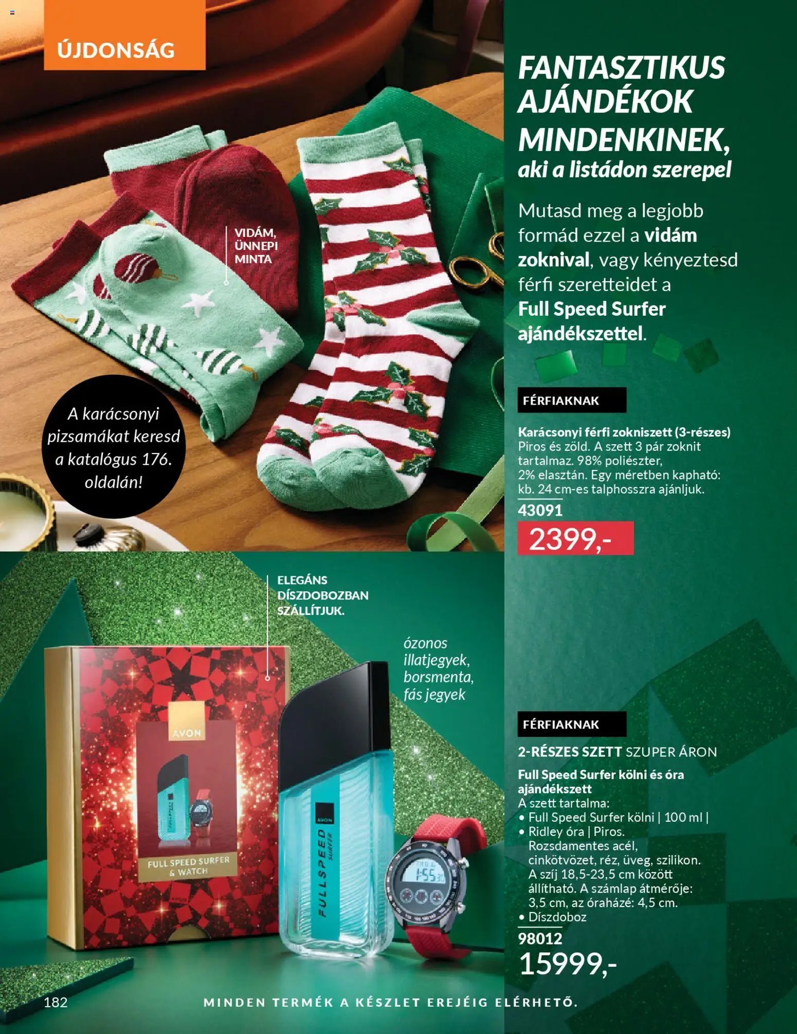 Avon újság 2025.12.01. AVON online katalógus 2025 decemberi (2025-12-01 - 2025-12-31)