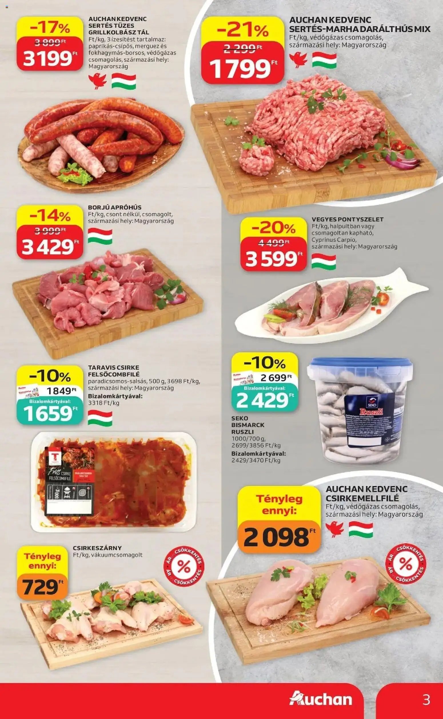 Auchan újság 2026.07.09. Auchan akciós újság Szeged