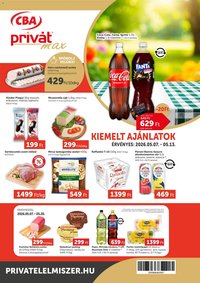 PRIVÁT újság 2026.05.07. PRIVÁT Aktuális szórólap MAX (2026-05-07 - 2026-05-13)