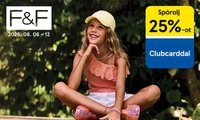 F&F újság 2026.08.06. F&F akciós újság
