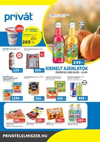 PRIVÁT Déli vármegyék 2026.10.29. - lapozható formában szórólap ✳️