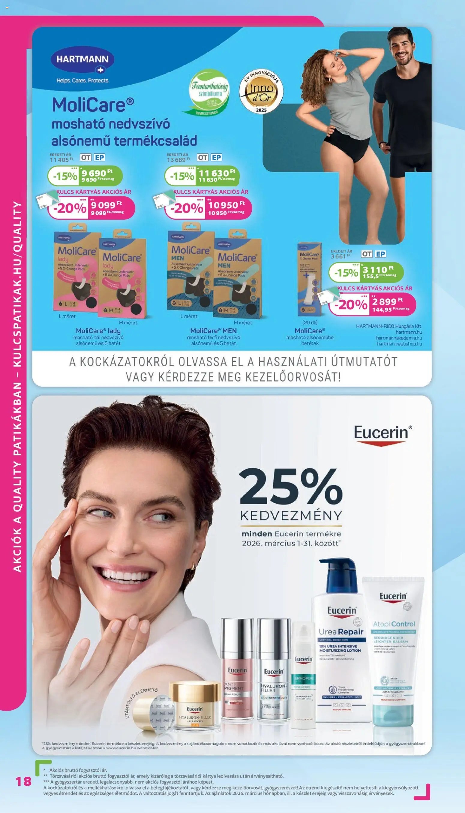 Kulcs Patika újság 2026.03.01. Kulcs Patika akciós újság (2026-03-01 - 2026-03-31)