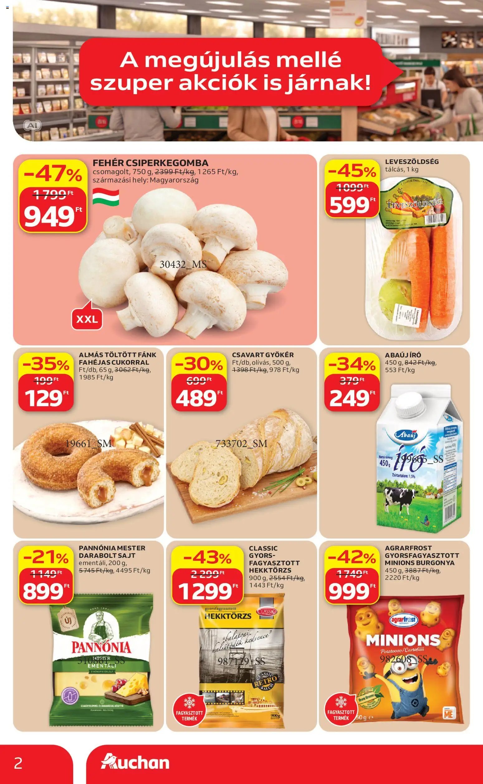 Auchan újság 2026.09.17. Auchan Szupermarket akciós újság Szekszárd