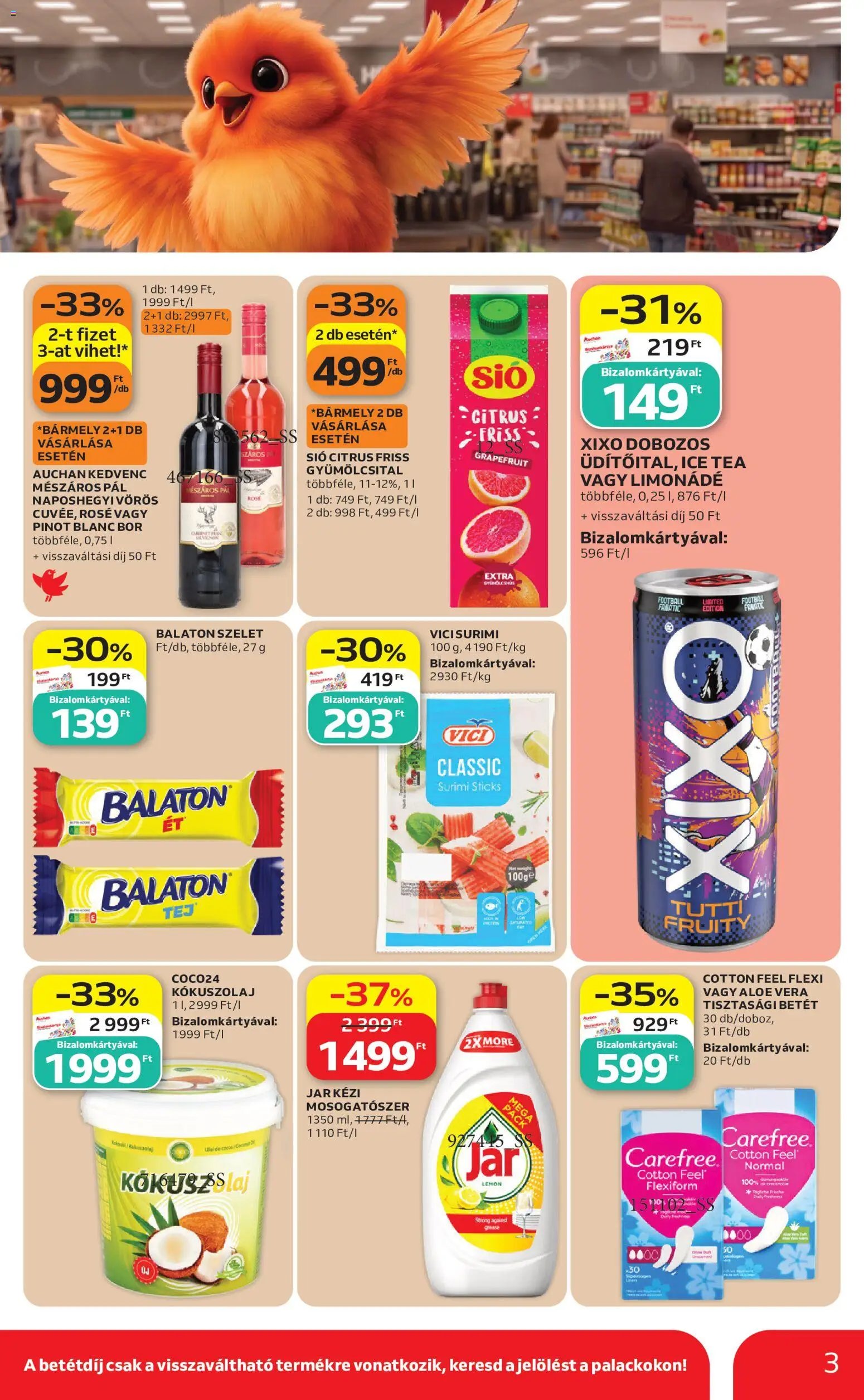Auchan újság 2026.09.17. Auchan Szupermarket akciós újság Szekszárd
