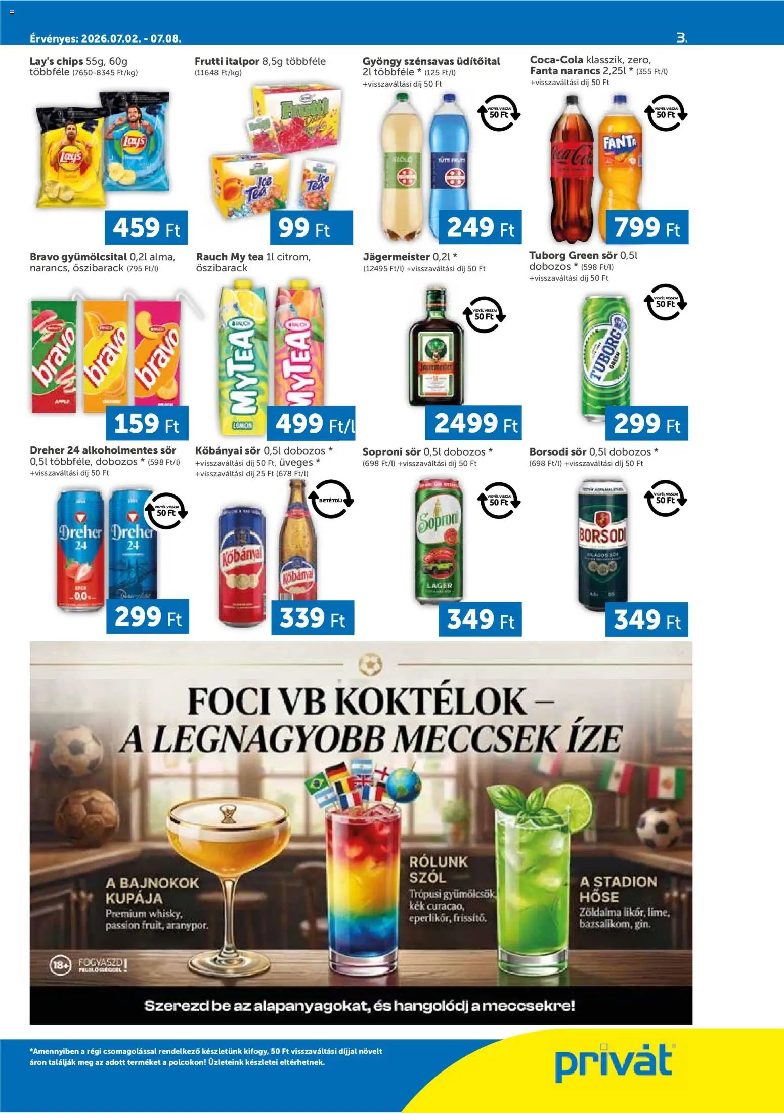 PRIVÁT újság 2026.07.02. PRIVÁT Déli vármegyék