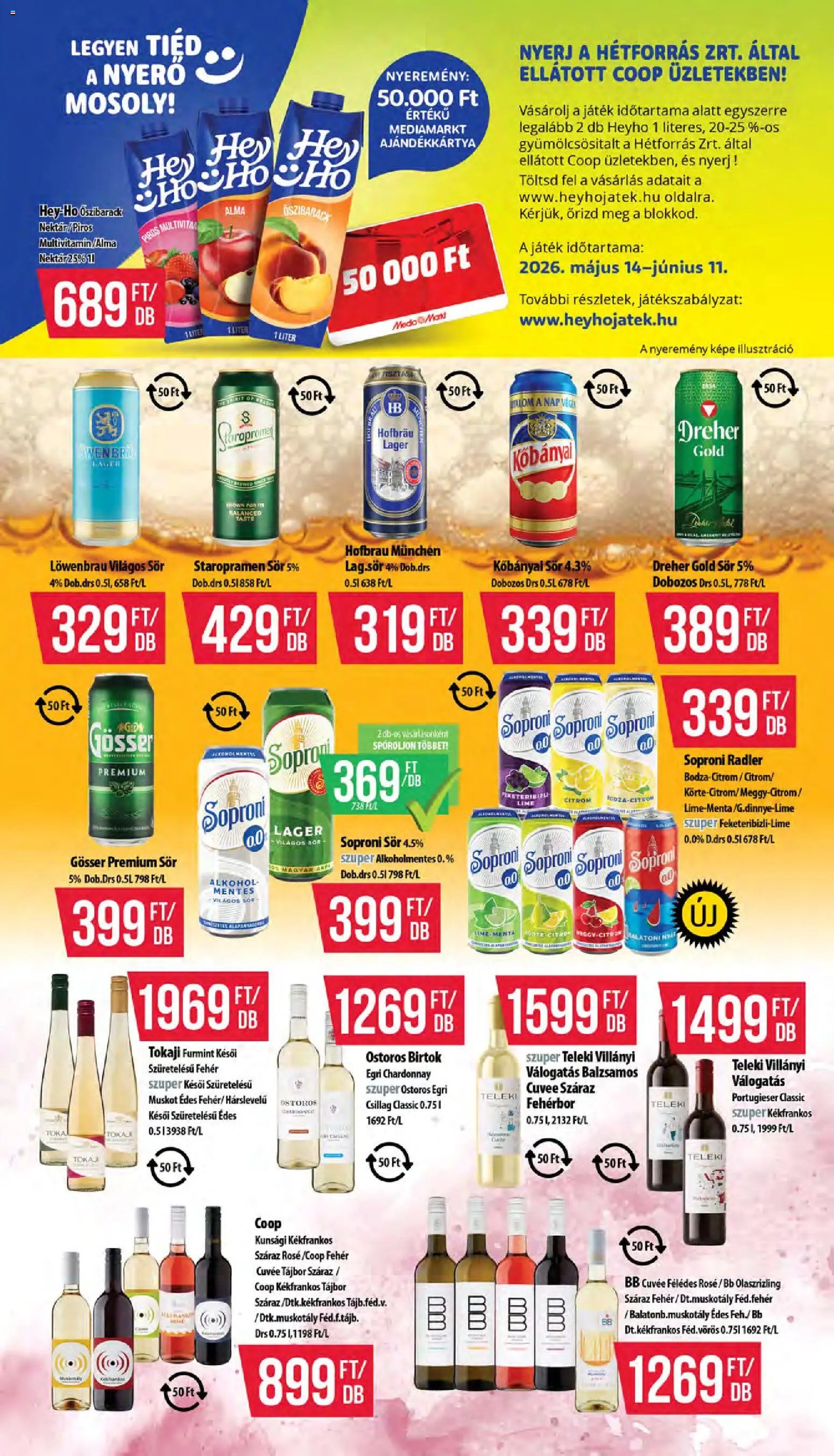 COOP újság 2026.05.14. COOP akciós újság (2026-05-14 - 2026-06-03)