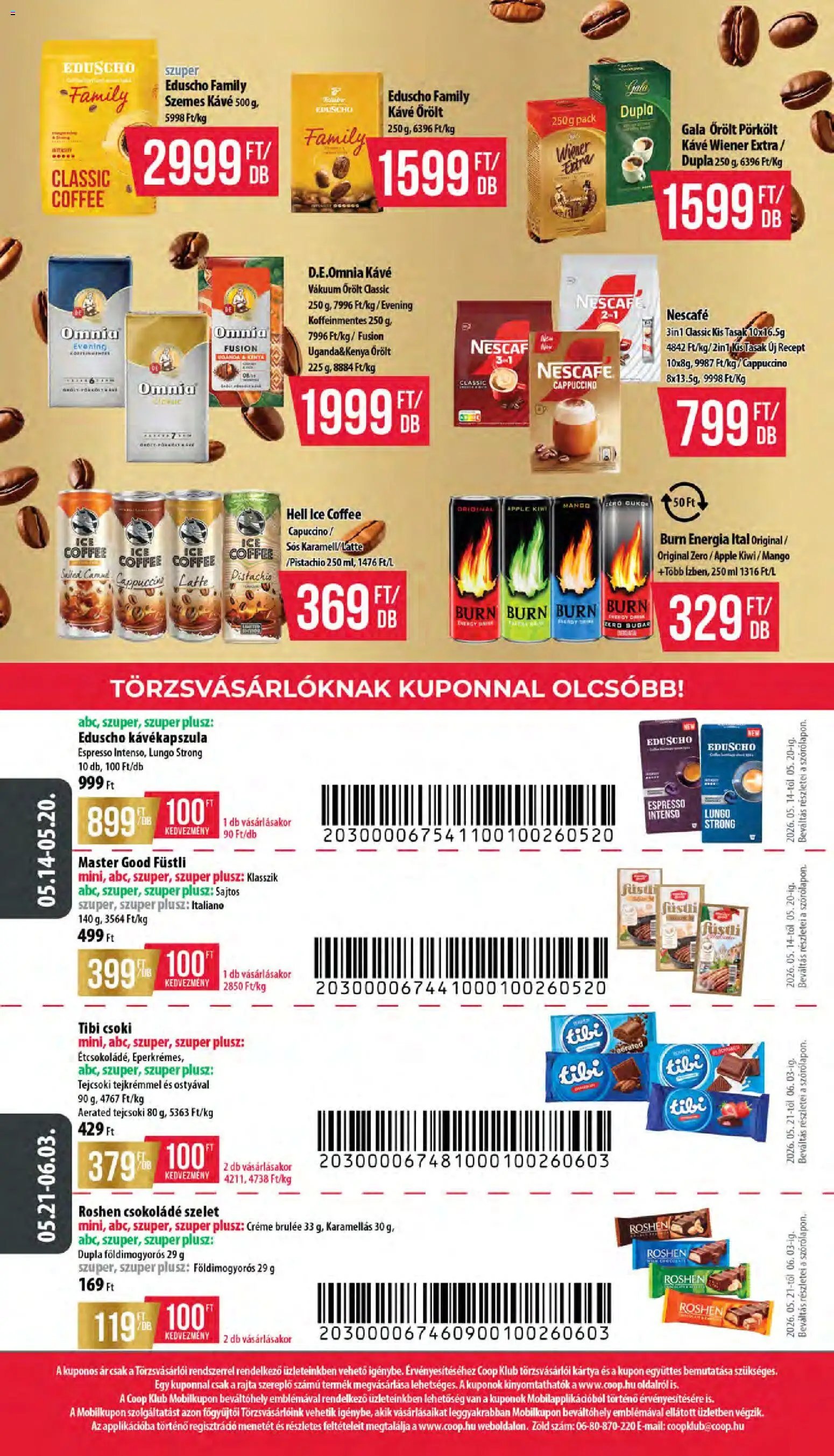 COOP újság 2026.05.14. COOP akciós újság (2026-05-14 - 2026-06-03)