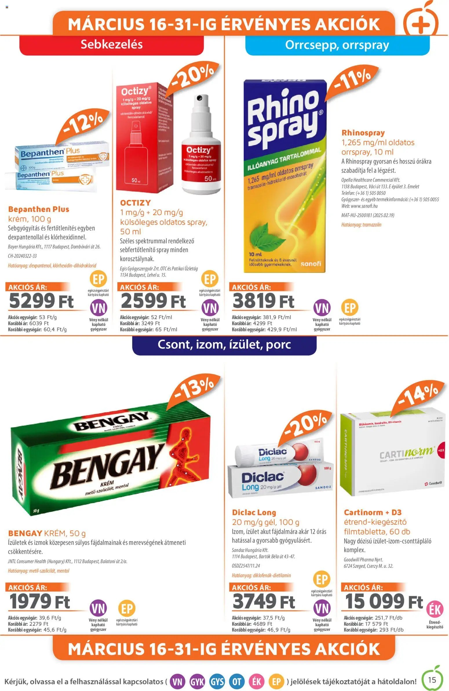 Alma Gyógyszertárak újság 2026.03.01. Alma Gyógyszertárak akciós újság (2026-03-01 - 2026-03-31)