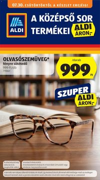 Aldi újság 2026.07.30. Aldi Középső sor termékei
