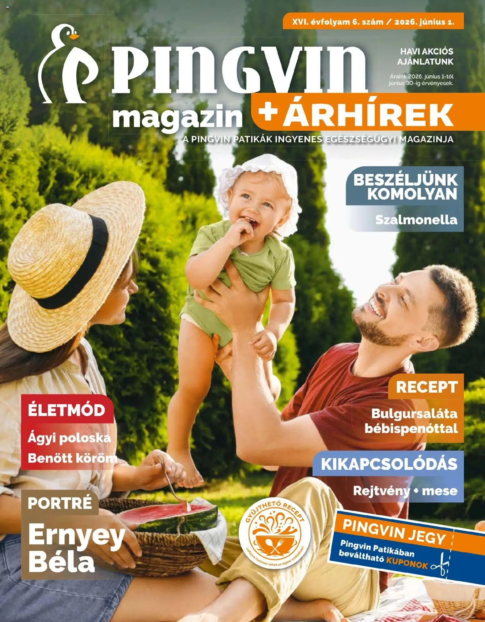 Pingvin Patika újság 2026.06.01. Pingvin Patika Magazin