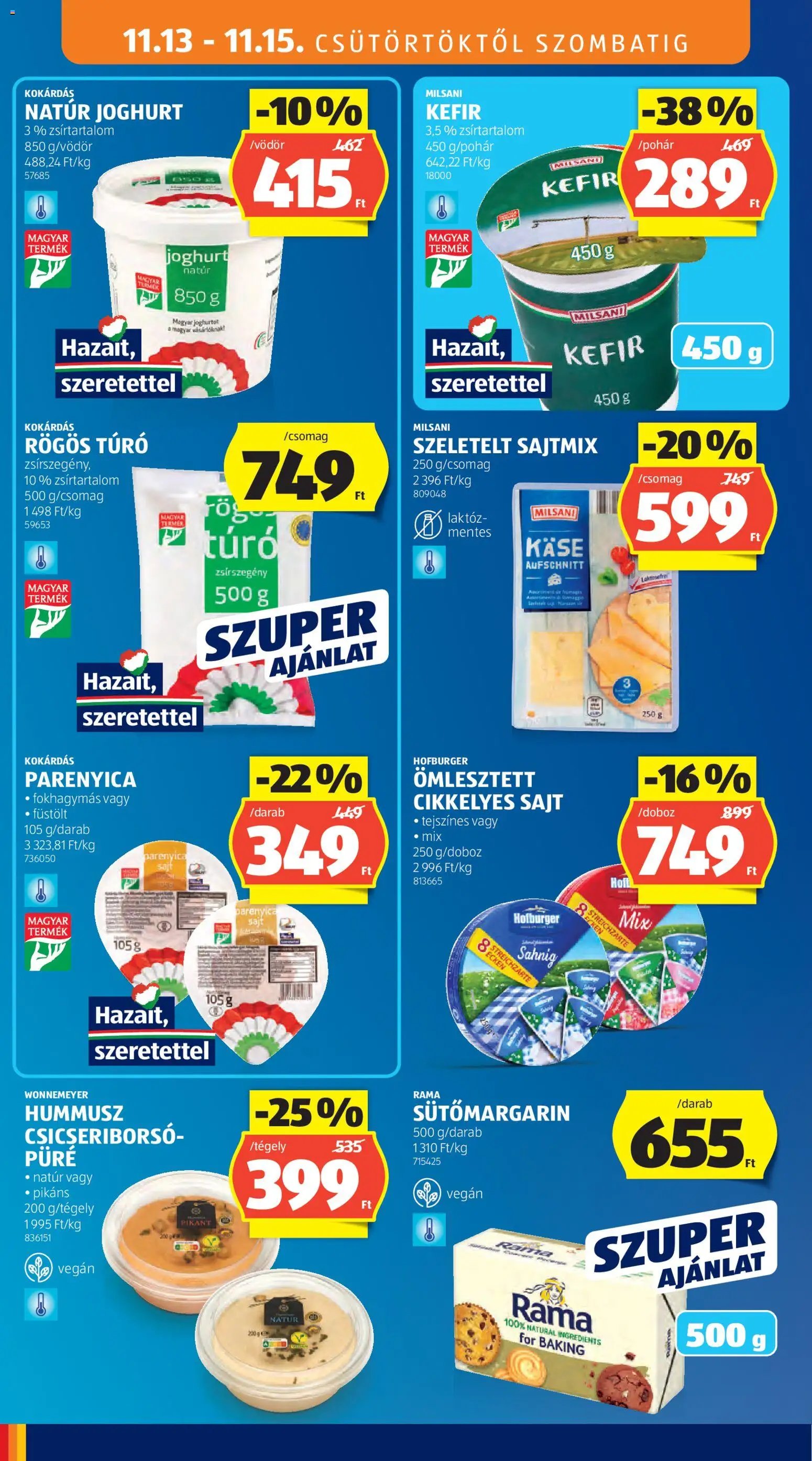 Aldi újság 2025.11.13. Akciós újság Aldi (2025-11-13 - 2025-11-19)