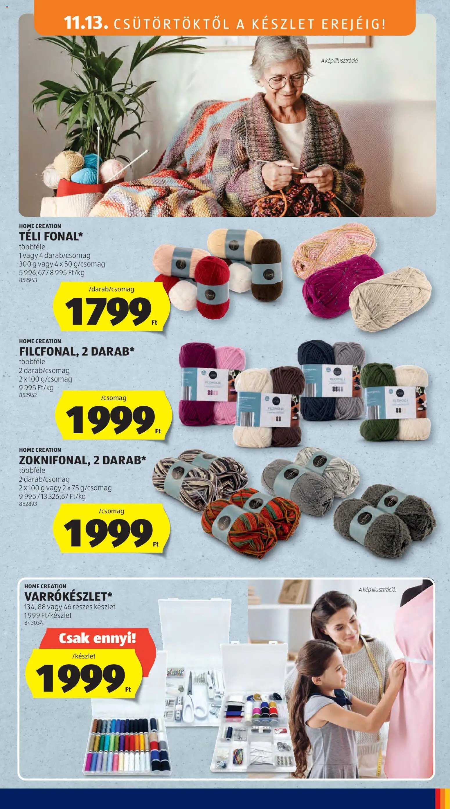 Aldi újság 2025.11.13. Akciós újság Aldi (2025-11-13 - 2025-11-19)