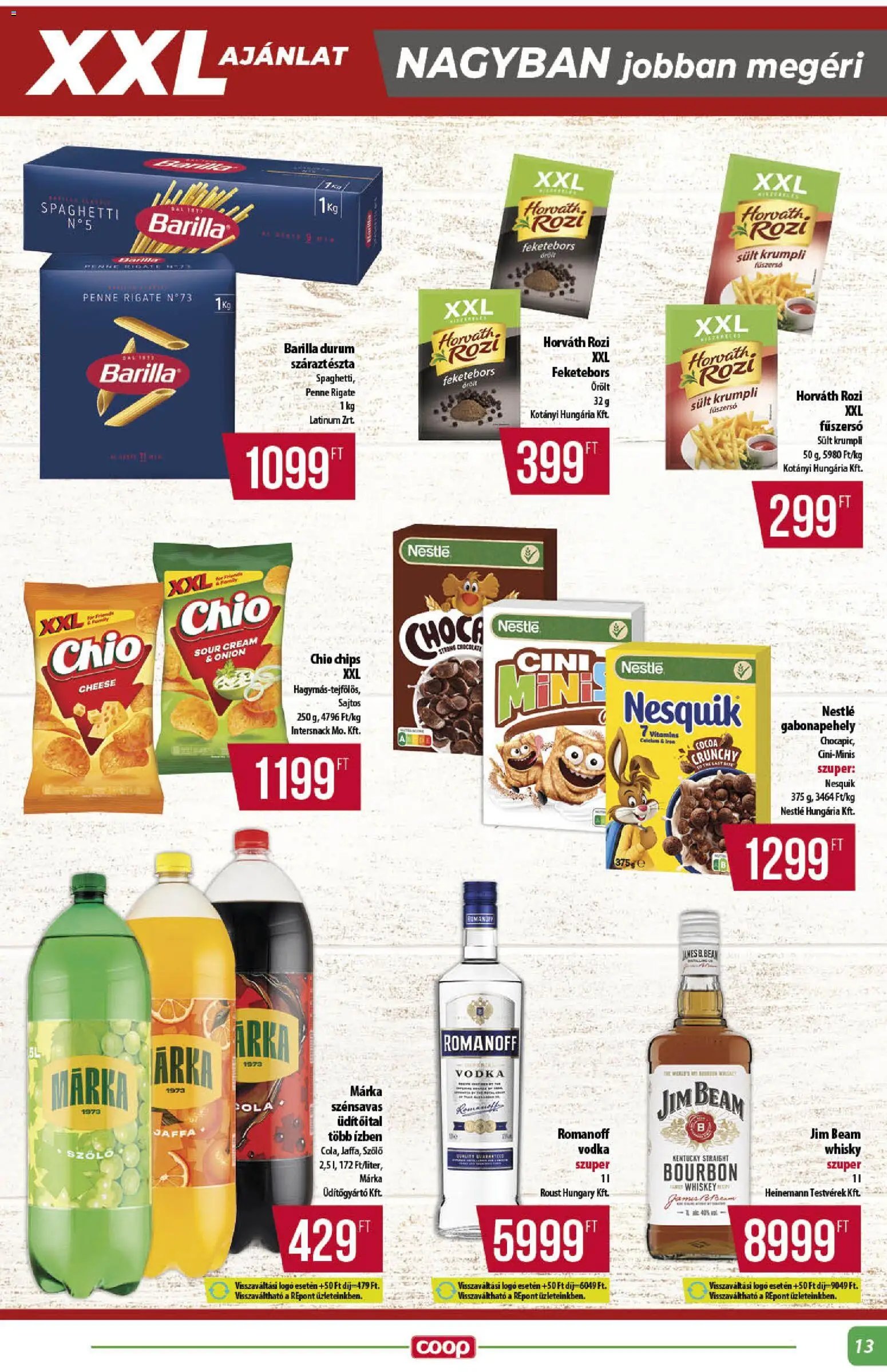 COOP újság 2026.03.19. COOP - Abc & szuper / Alföld Pro-Coop Zrt. (2026-03-19 - 2026-03-25)