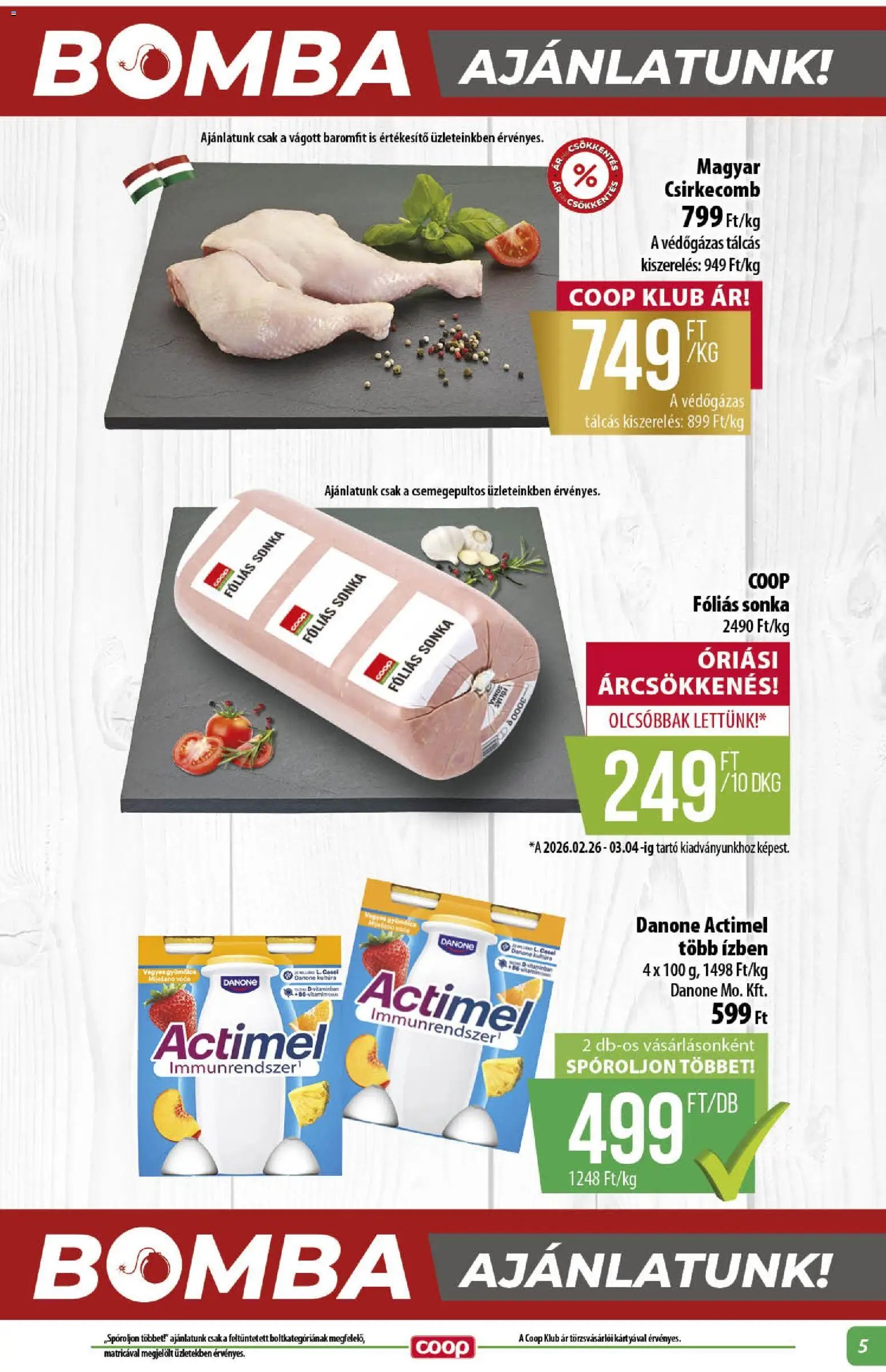 COOP újság 2026.03.19. COOP - Abc & szuper / Alföld Pro-Coop Zrt. (2026-03-19 - 2026-03-25)